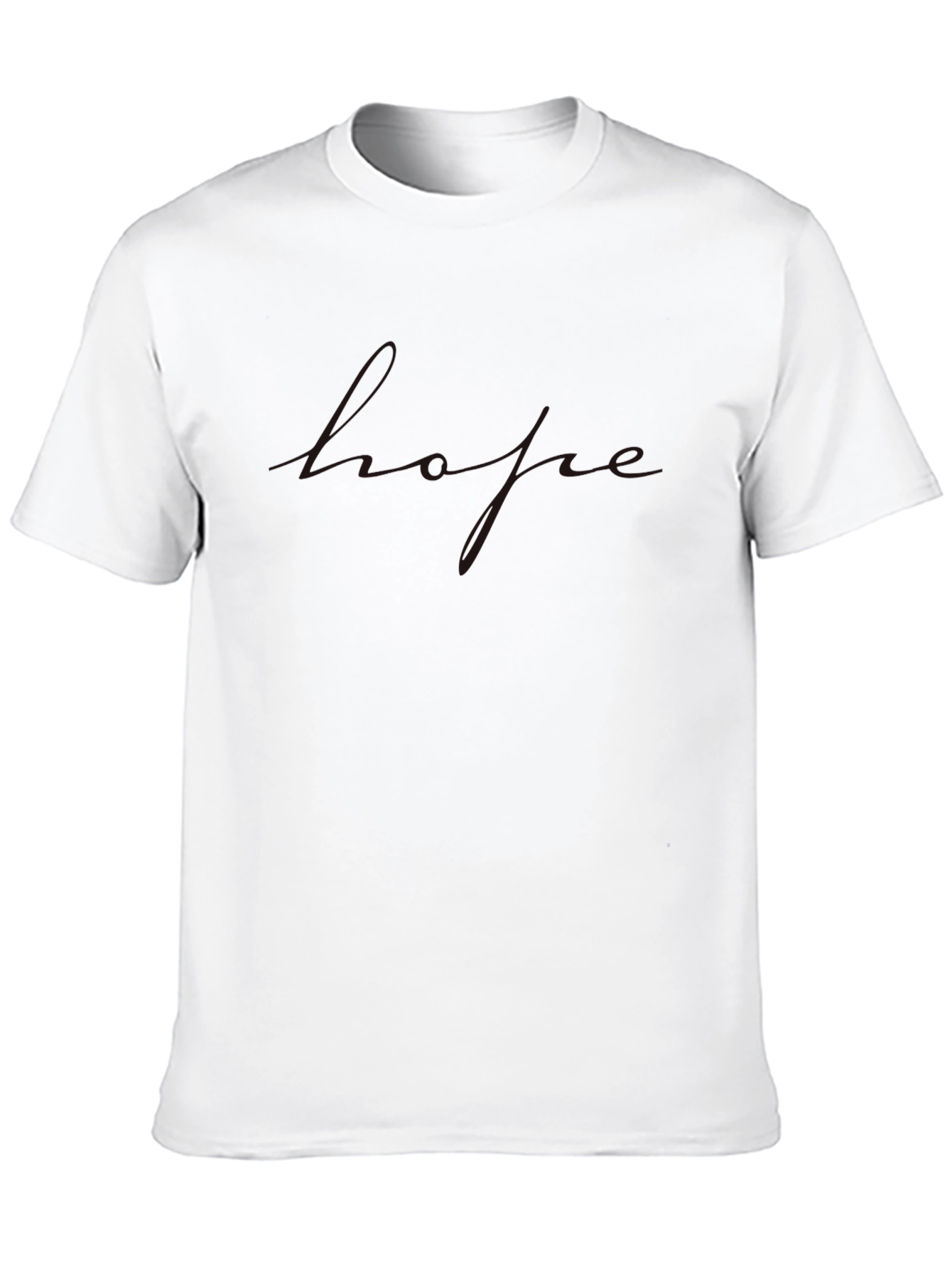 Mens Black Hype Short Sleeve T-Shirt