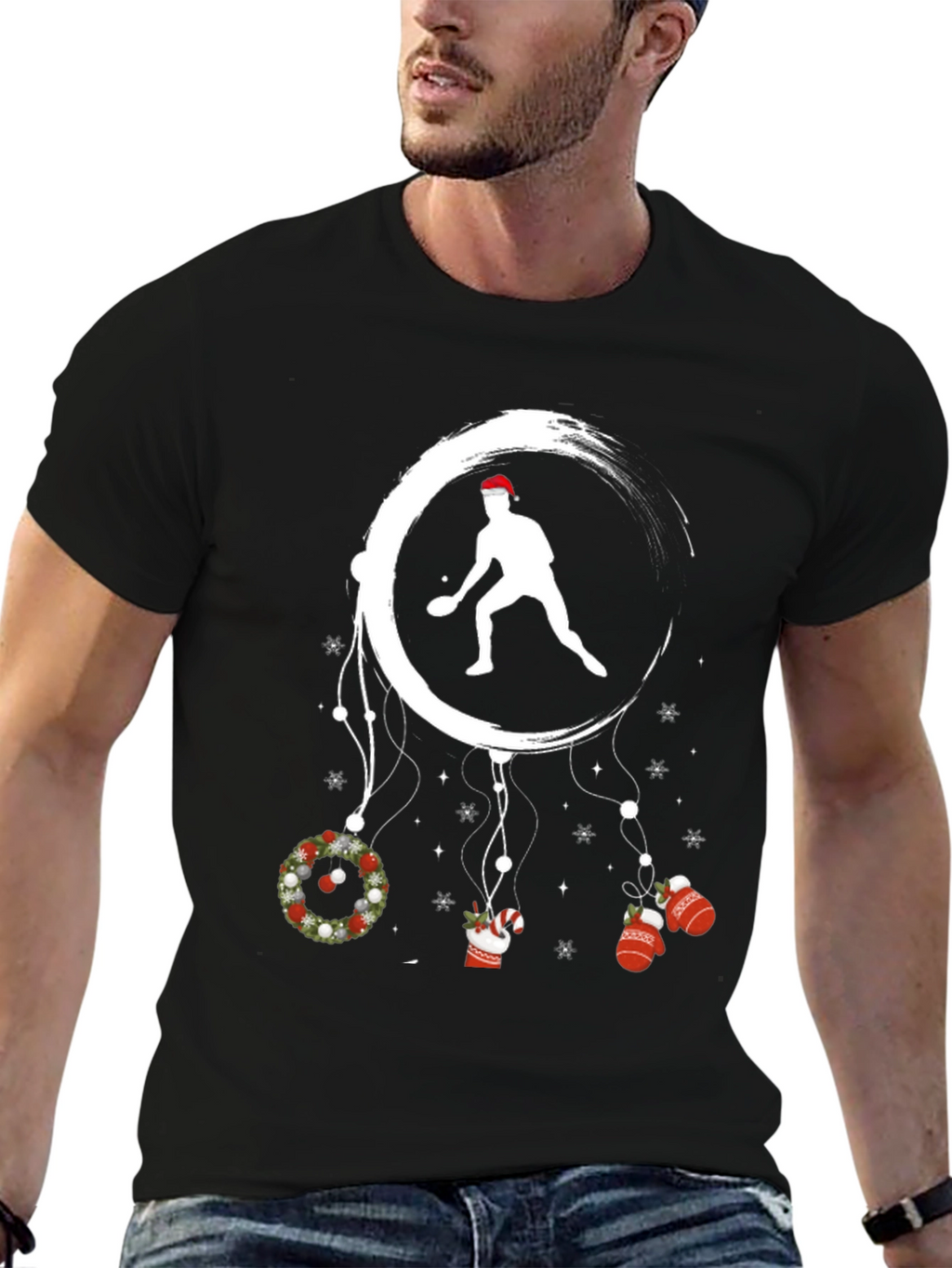 Festive Ping Pong Christmas T-Shirt
