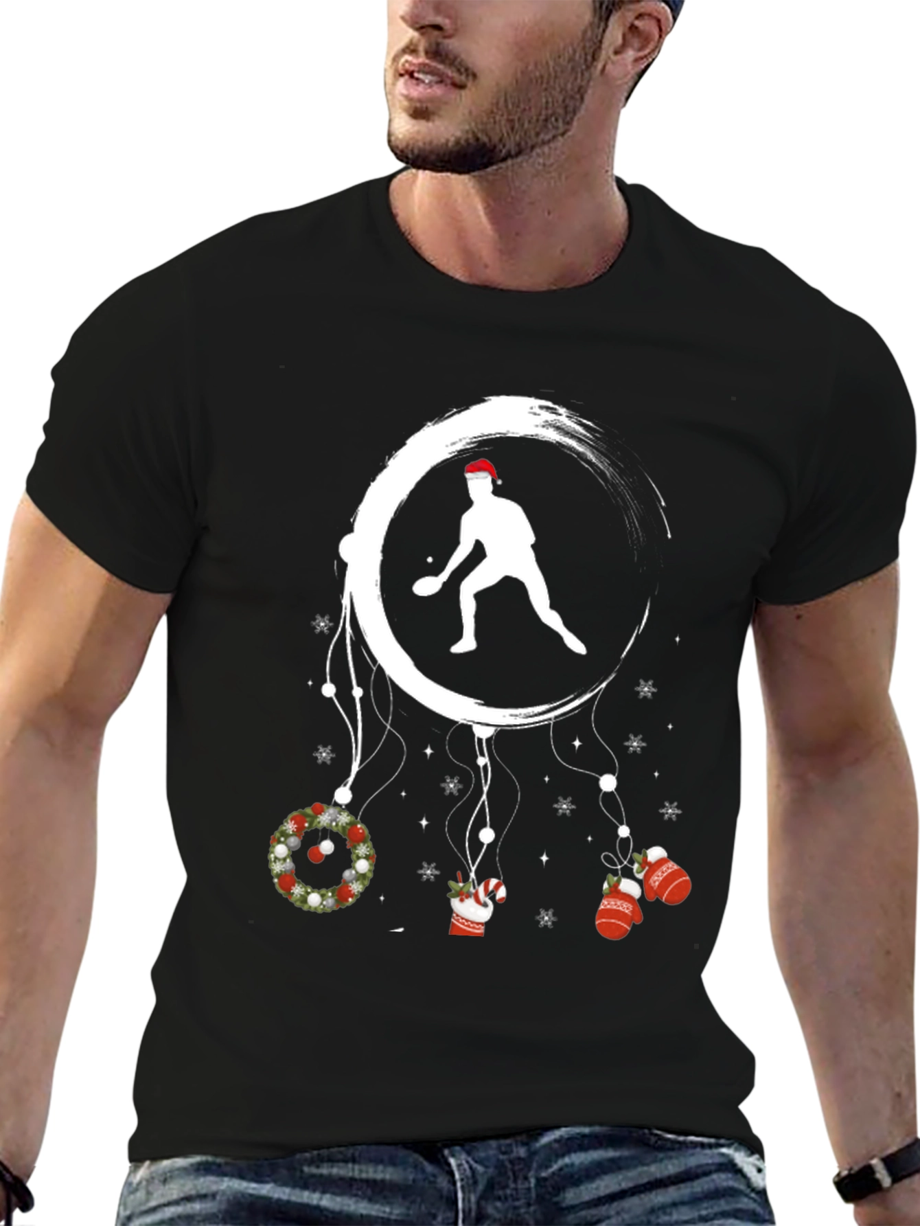 Festive Ping Pong Christmas T-Shirt
