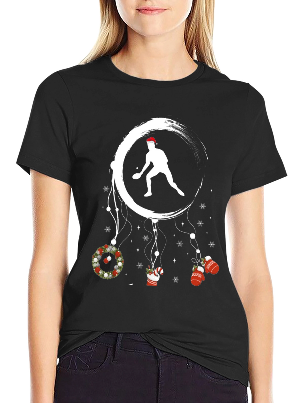 Festive Ping Pong Christmas T-Shirt