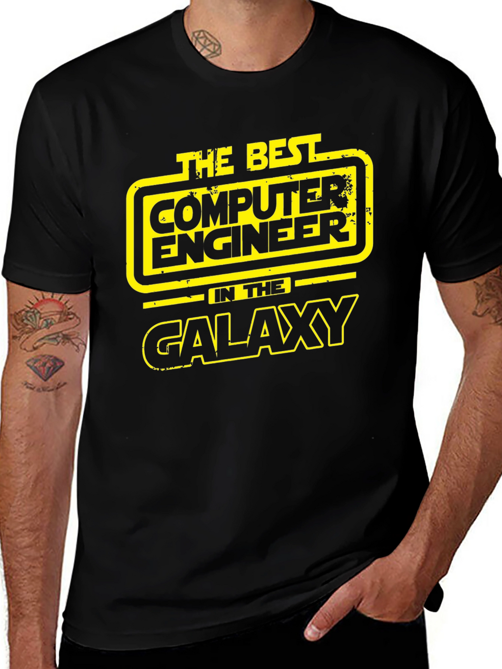 Best Computer Engineer in the Galaxy T-Shirt