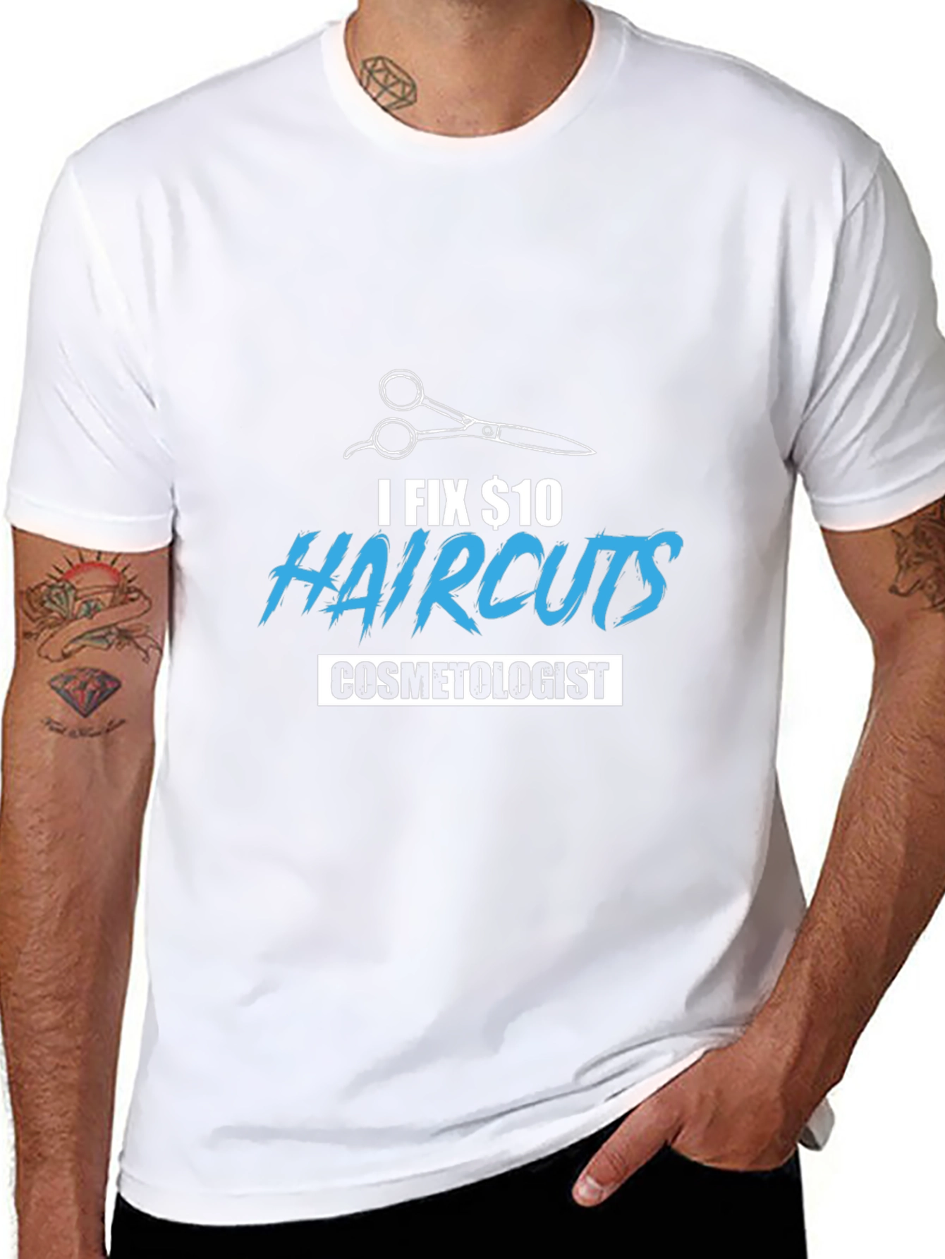 I Fix $10 Haircuts Cosmetologist T-Shirt