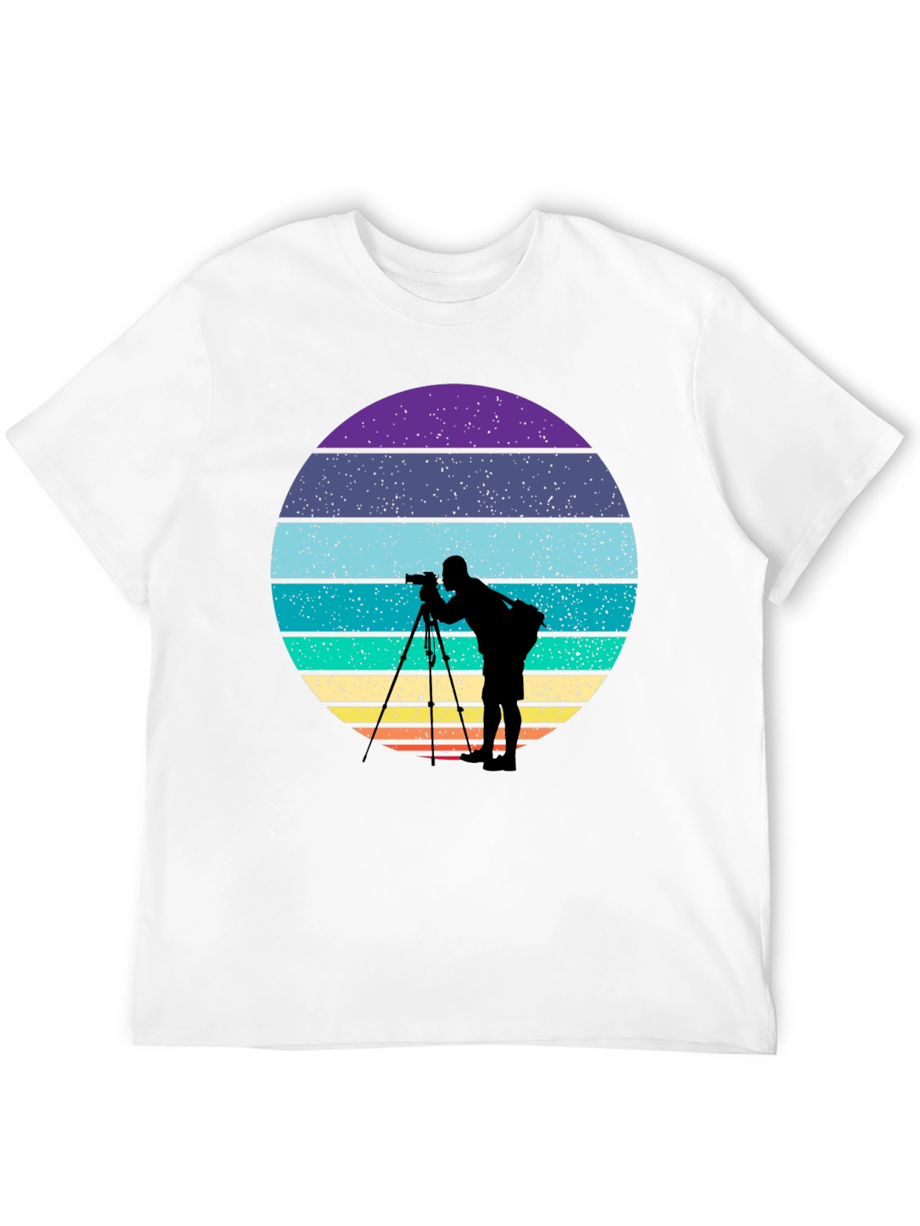 Photographer Retro Sunset T-Shirt