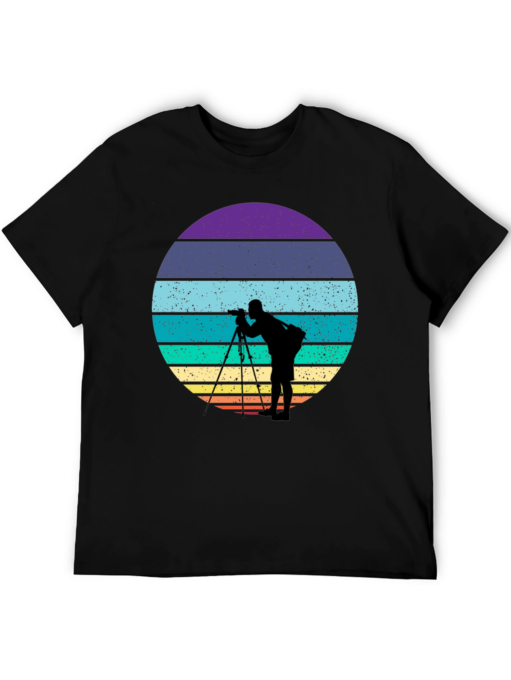 Photographer Retro Sunset T-Shirt