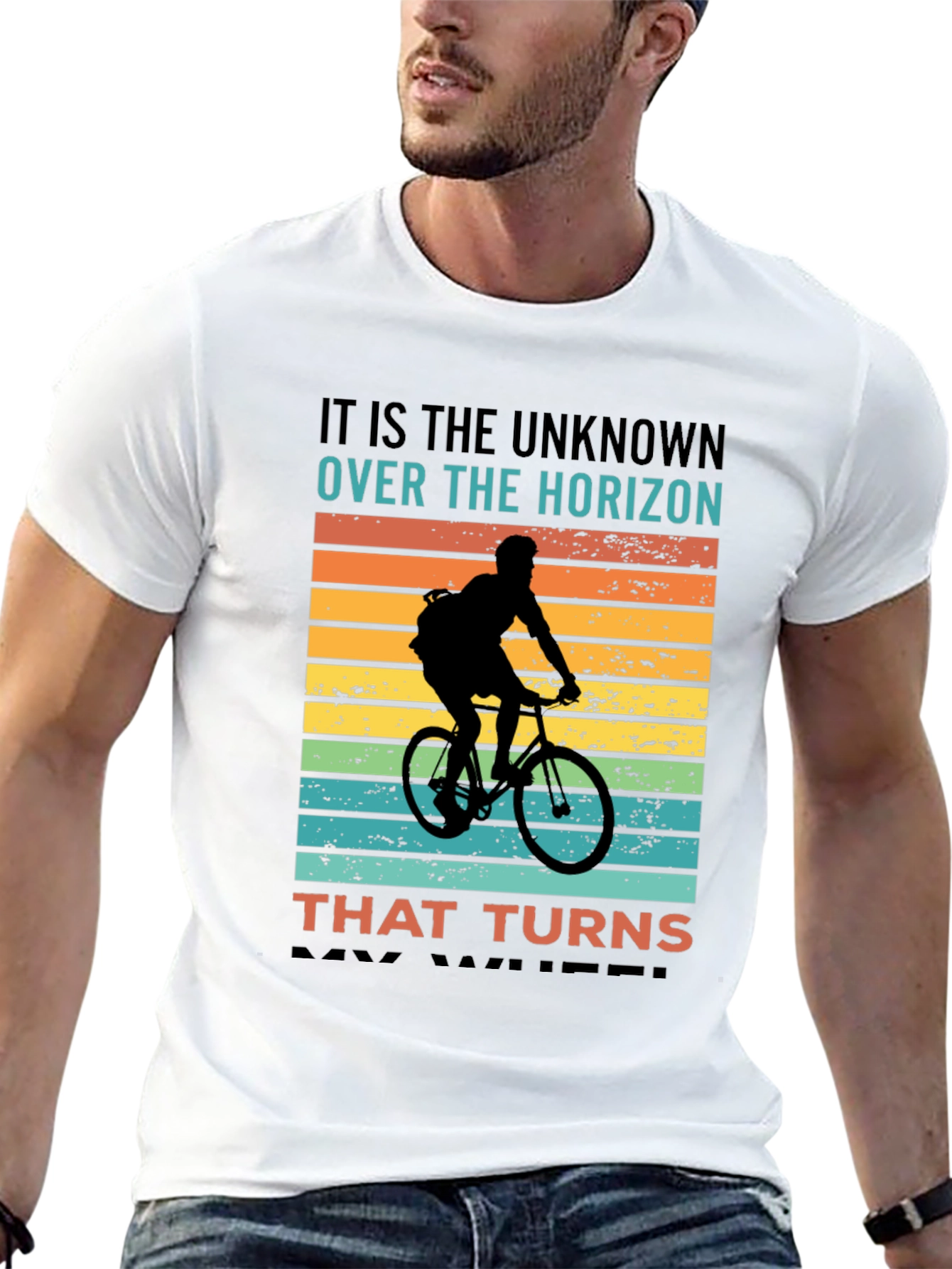 Unknown Horizon Biker T-Shirt