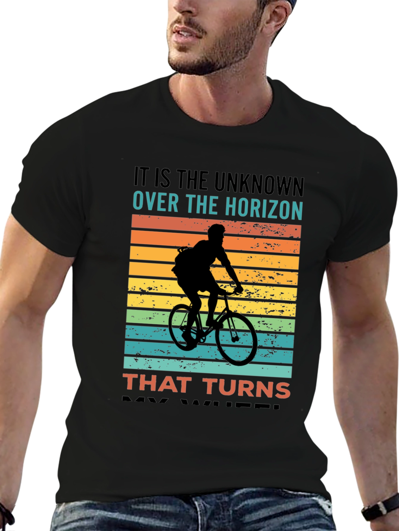 Unknown Horizon Biker T-Shirt