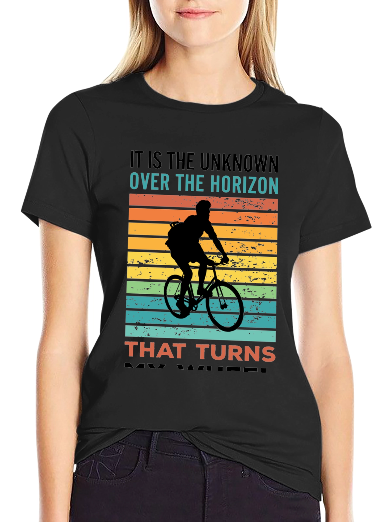 Unknown Horizon Biker T-Shirt