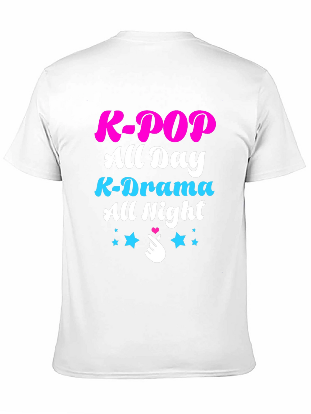 K-Pop All Day T-Shirt - K-Drama All Night Tee