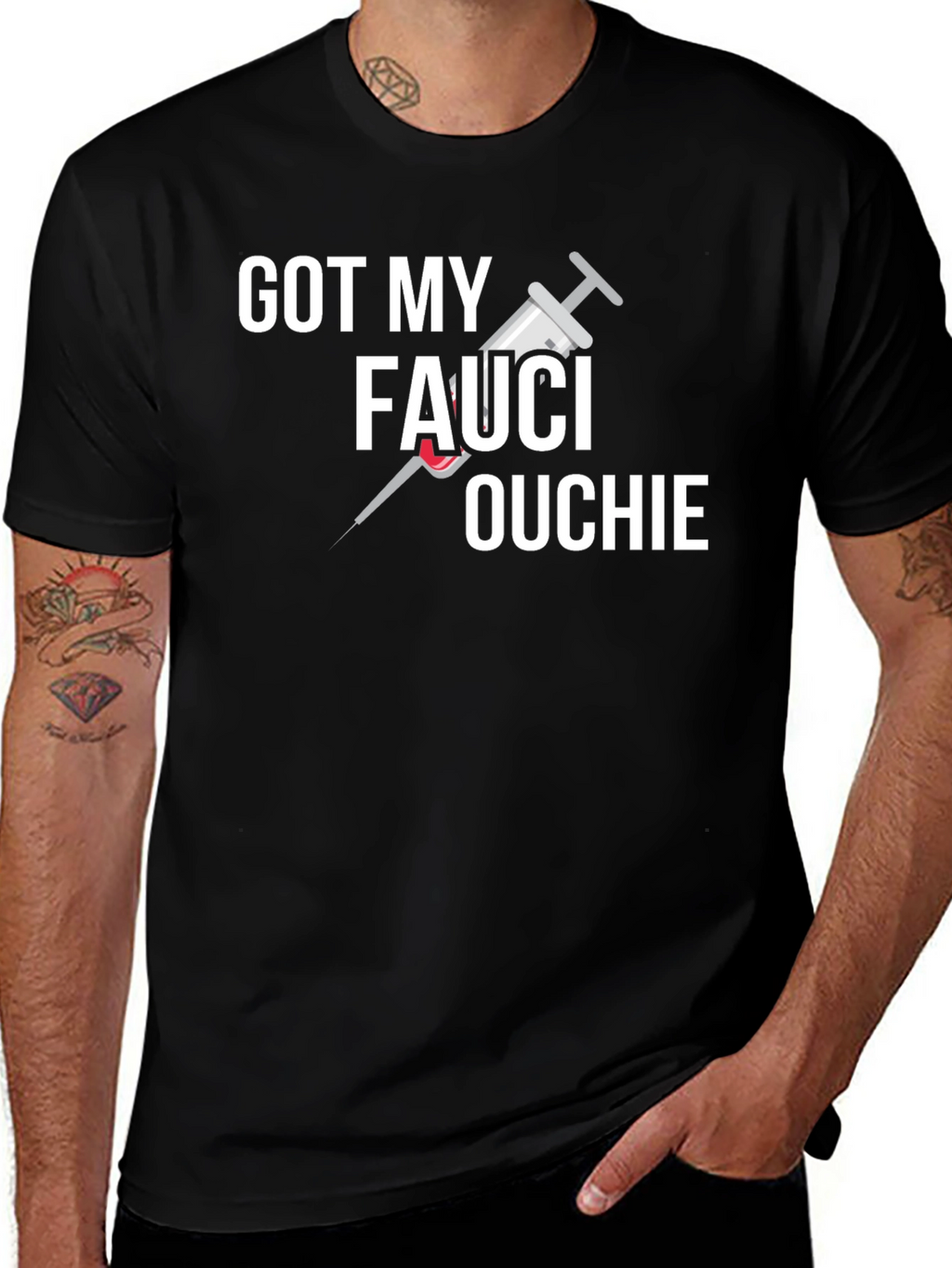 Got My Fauci Ouchie Graphic T-Shirt