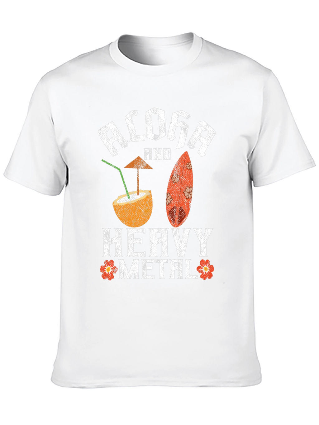 Aloha Heavy Metal T-Shirt - Beach Rocker Tee