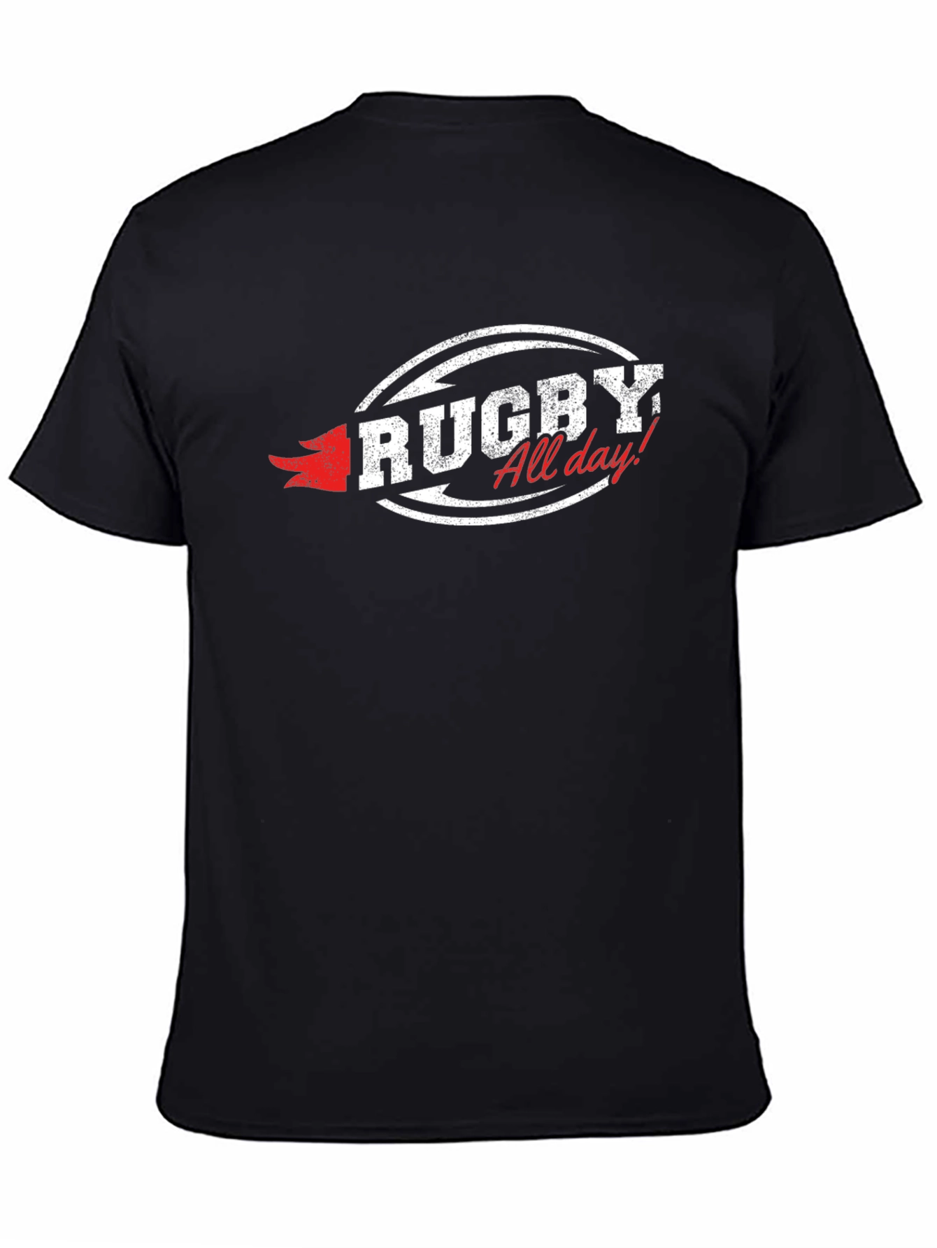 Rugby All Day! Graphic T-Shirt