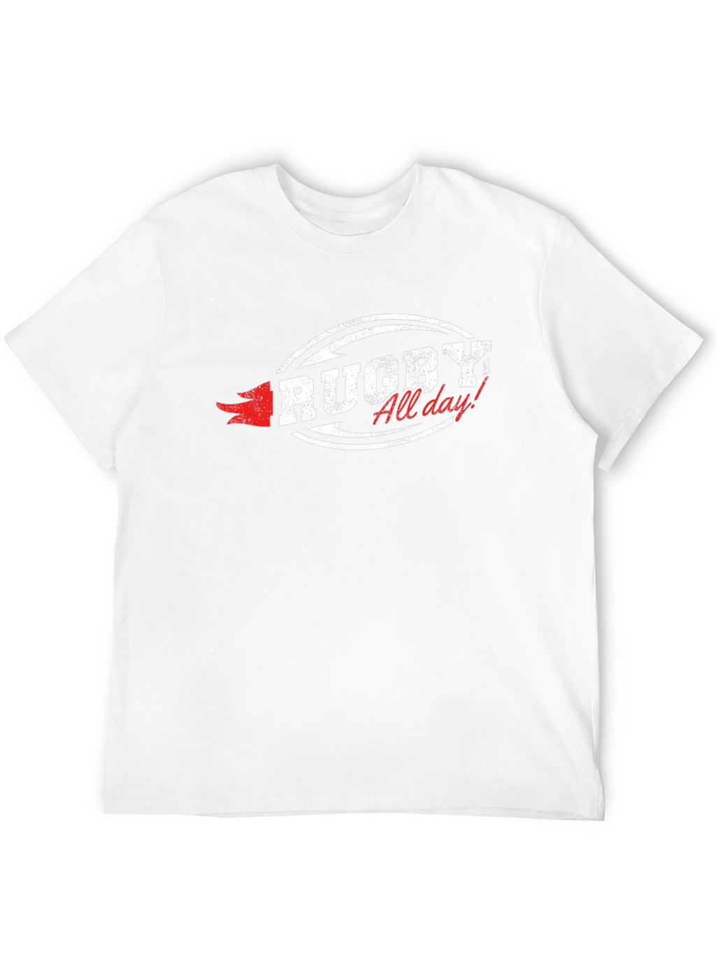 Rugby All Day! Graphic T-Shirt
