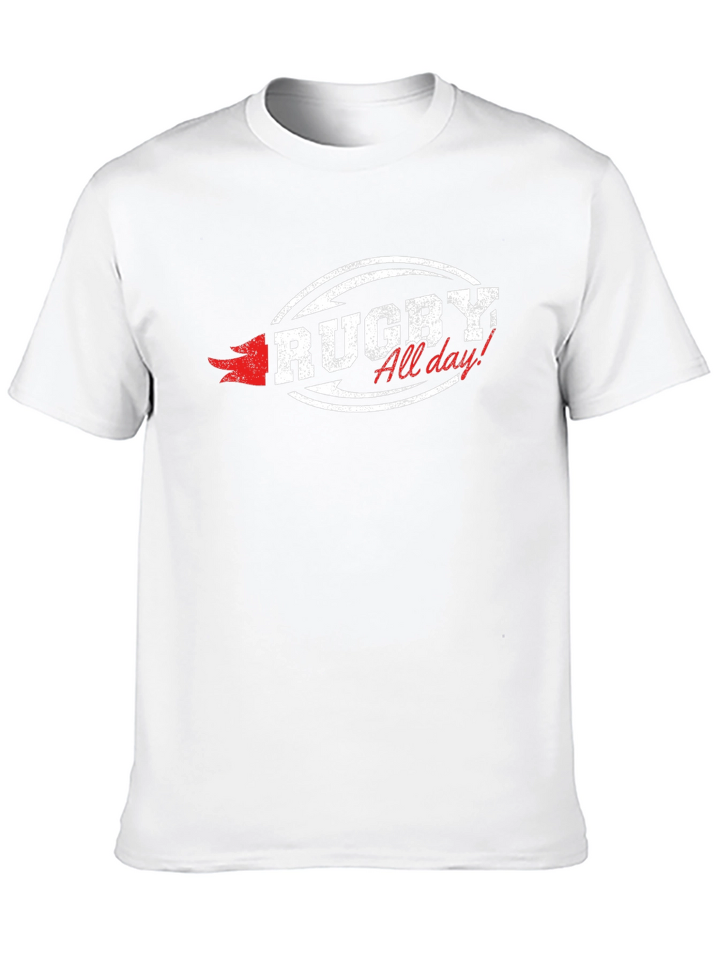 Rugby All Day! Graphic T-Shirt