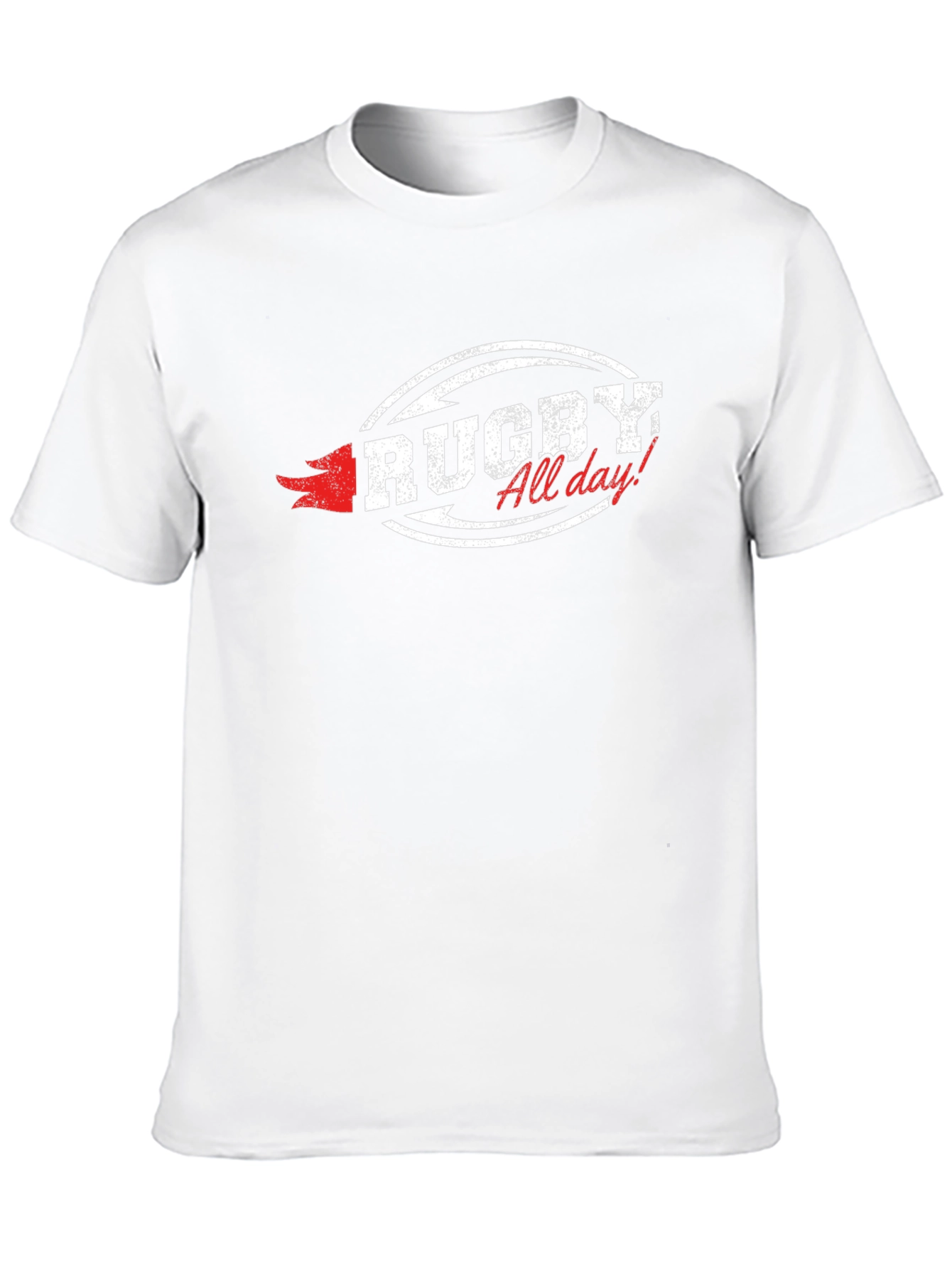 Rugby All Day! Graphic T-Shirt