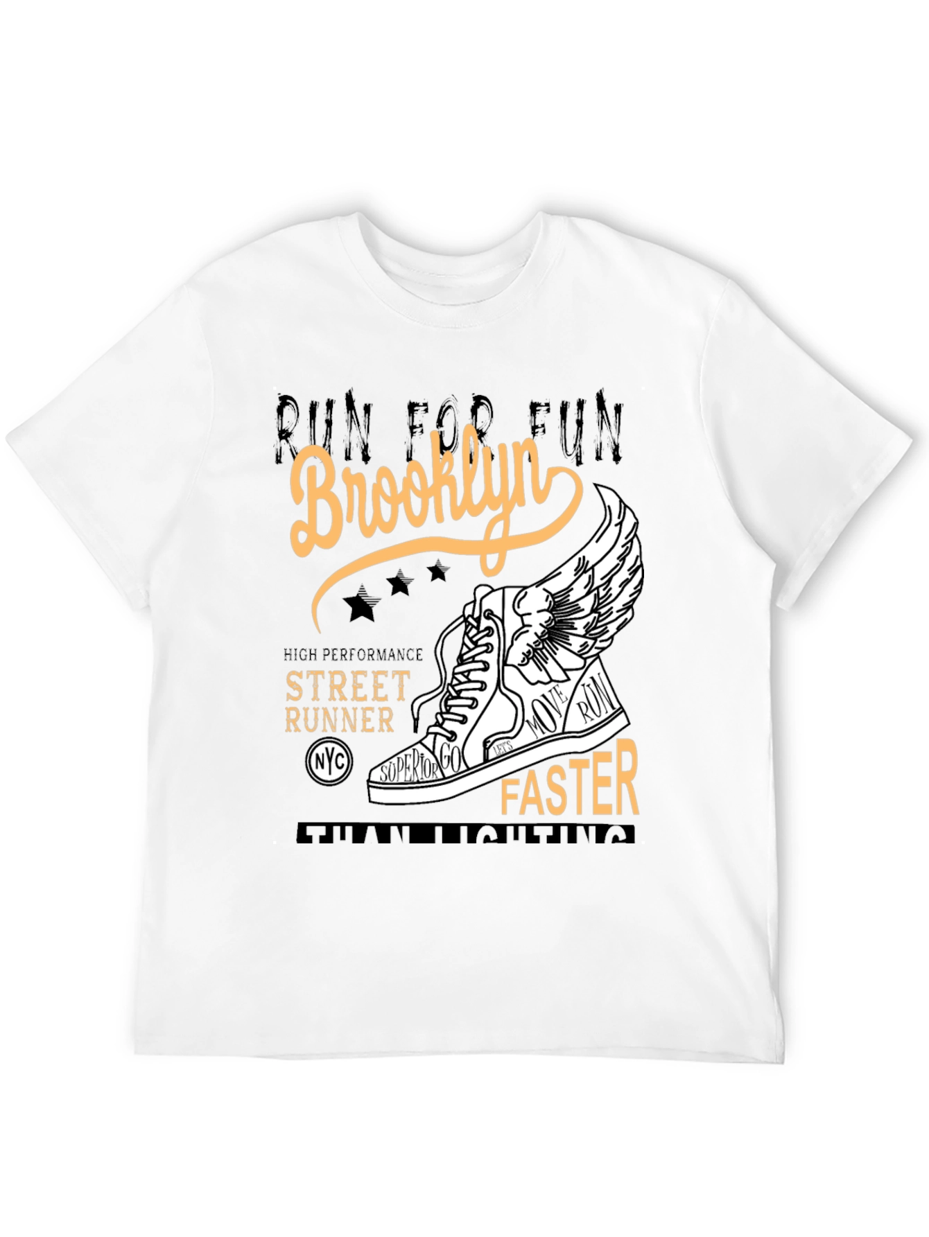 Brooklyn Street Runner Graphic Tee