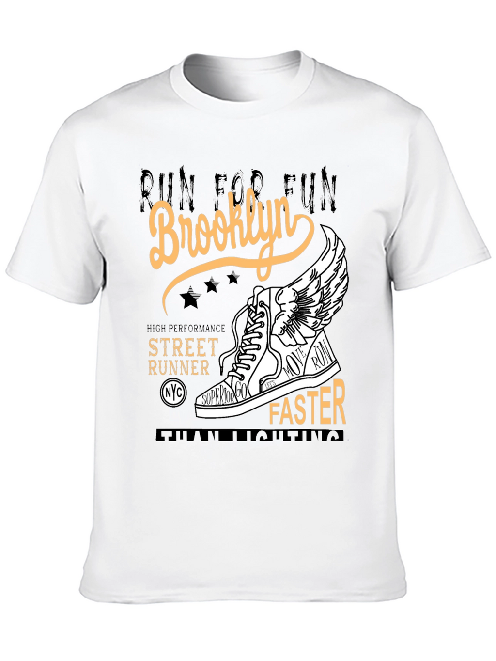Brooklyn Street Runner Graphic Tee