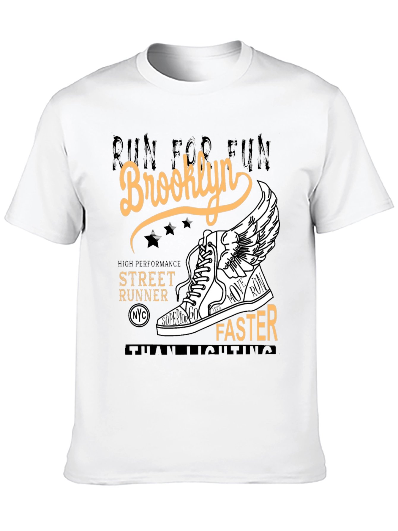 Brooklyn Street Runner Graphic Tee