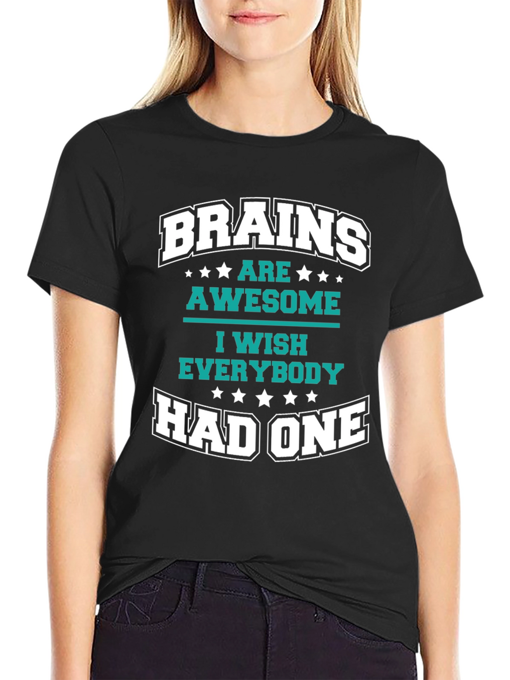 Brains Are Awesome Graphic T-Shirt