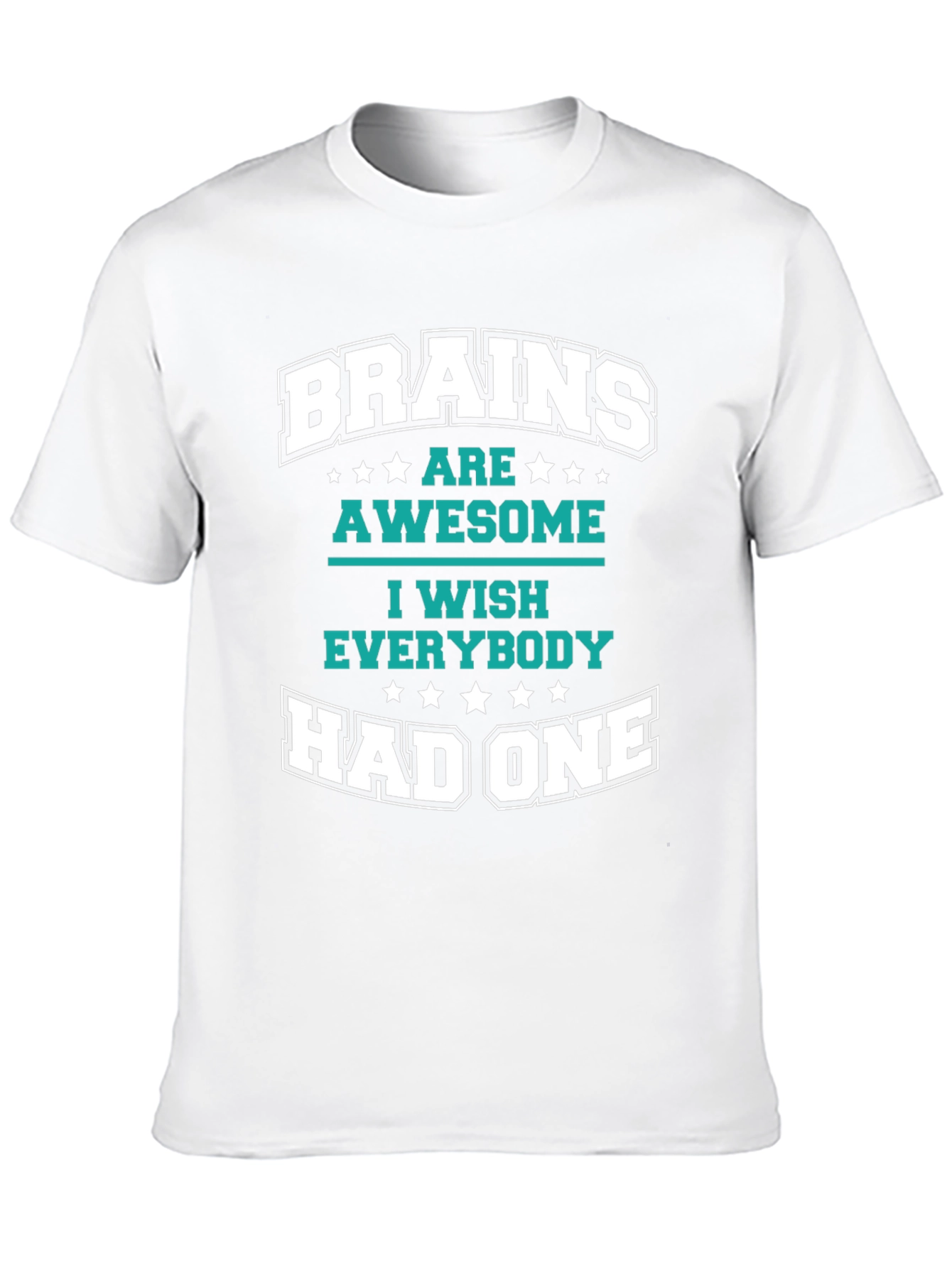 Brains Are Awesome Graphic T-Shirt