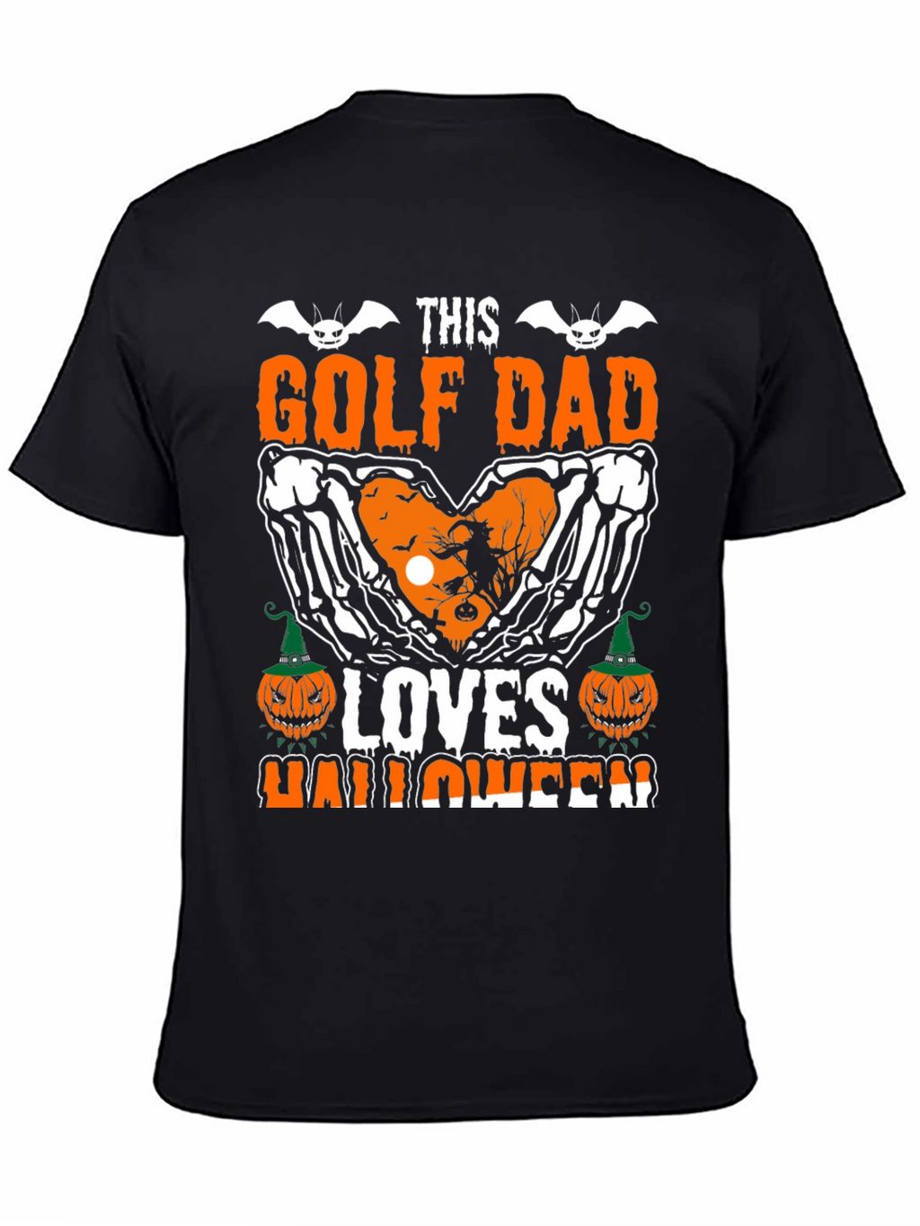Halloween Golf Dad T-Shirt