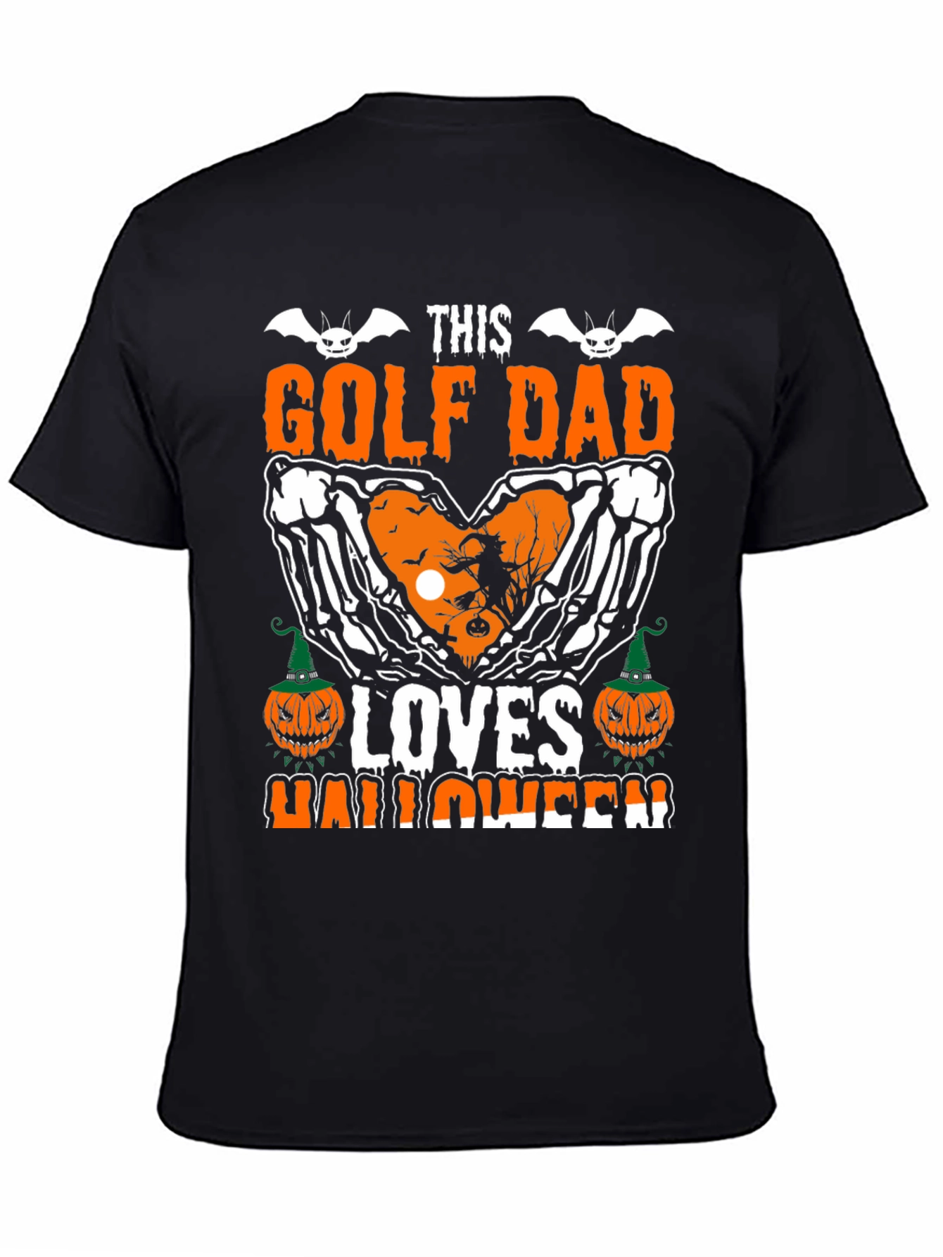 Halloween Golf Dad T-Shirt