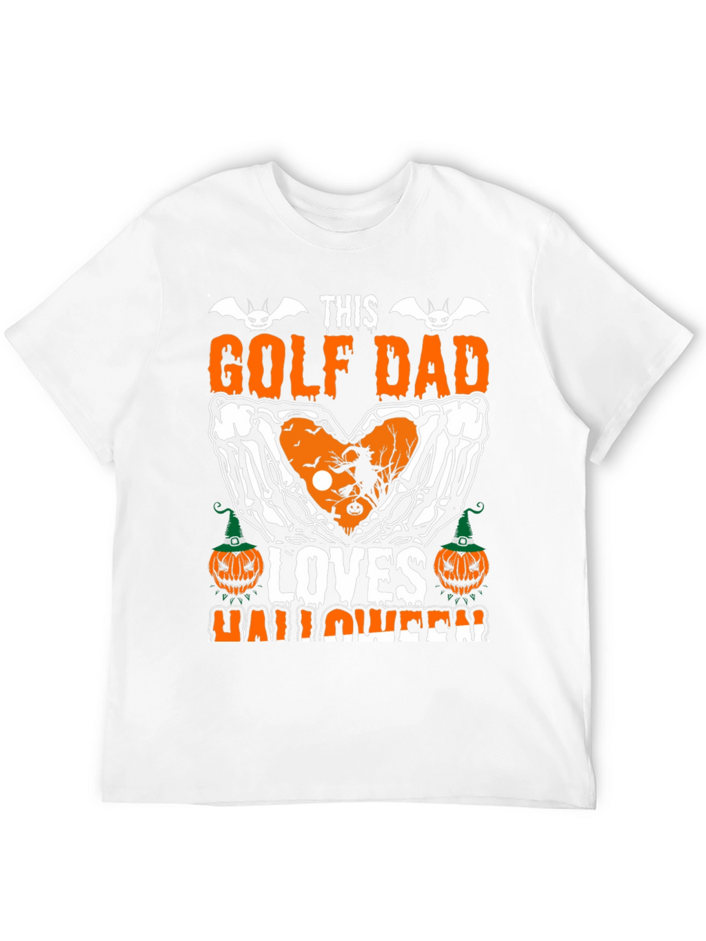 Halloween Golf Dad T-Shirt