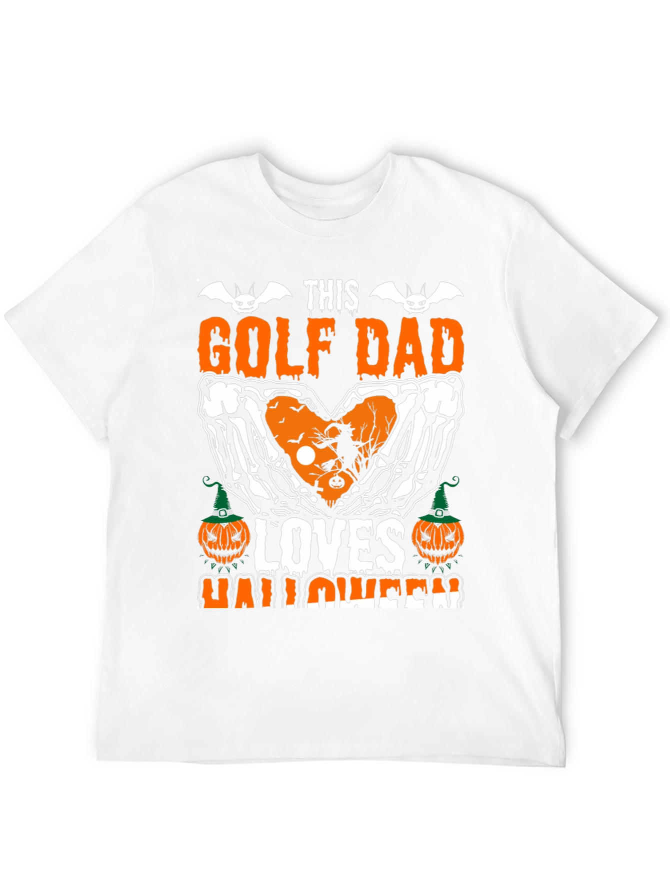 Halloween Golf Dad T-Shirt