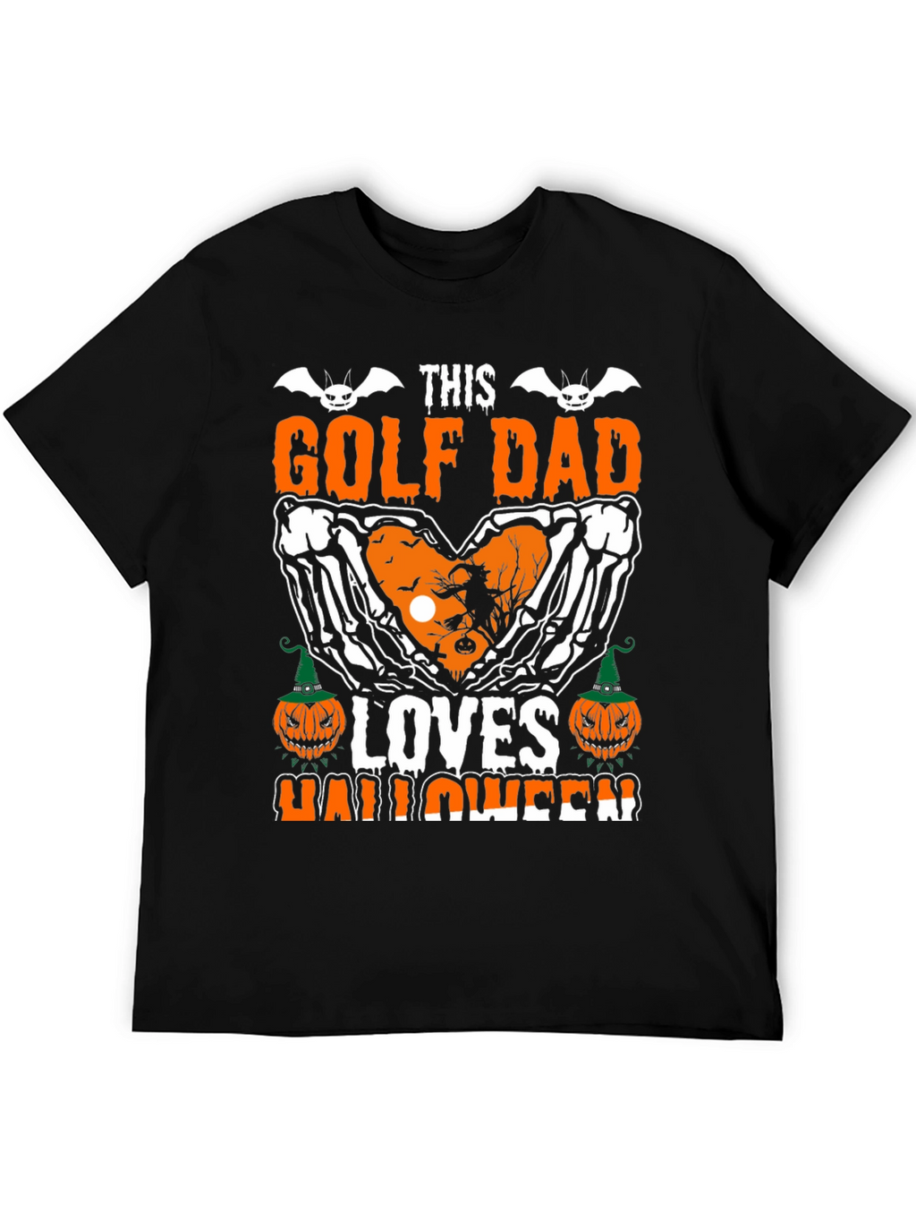 Halloween Golf Dad T-Shirt