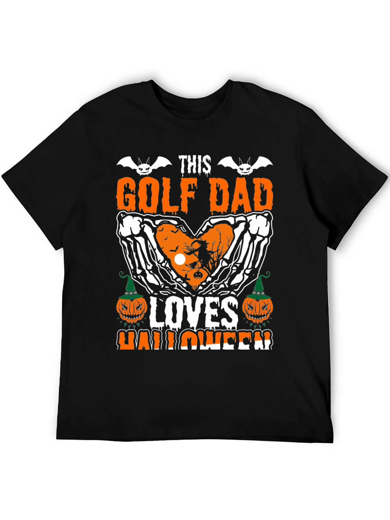 Halloween Golf Dad T-Shirt