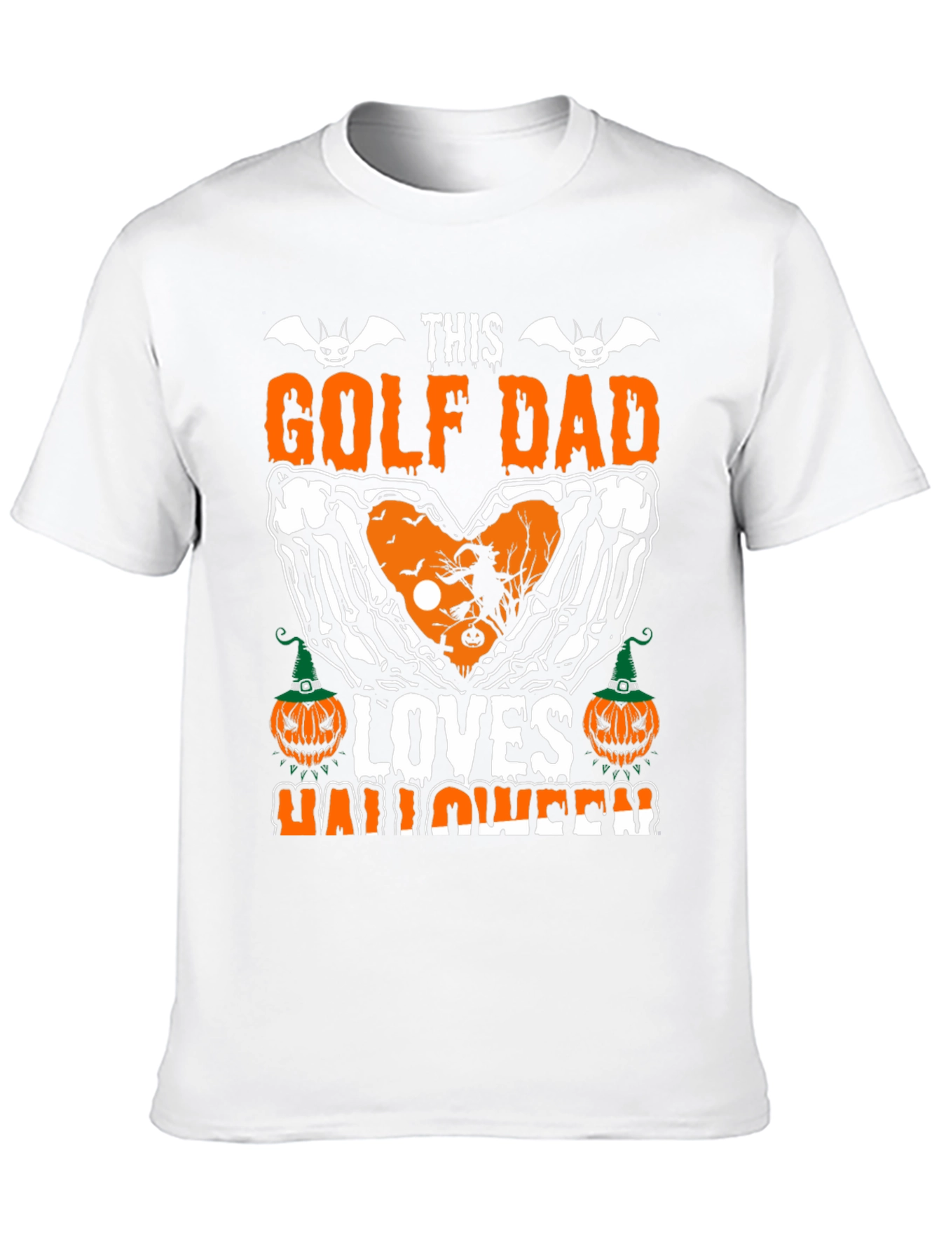 Halloween Golf Dad T-Shirt