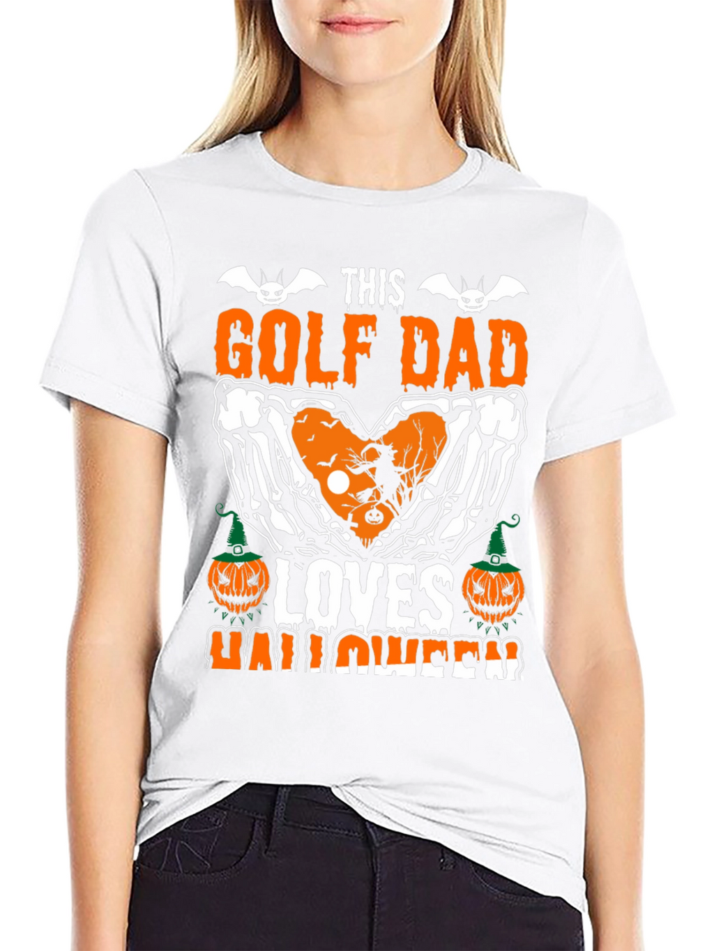Halloween Golf Dad T-Shirt