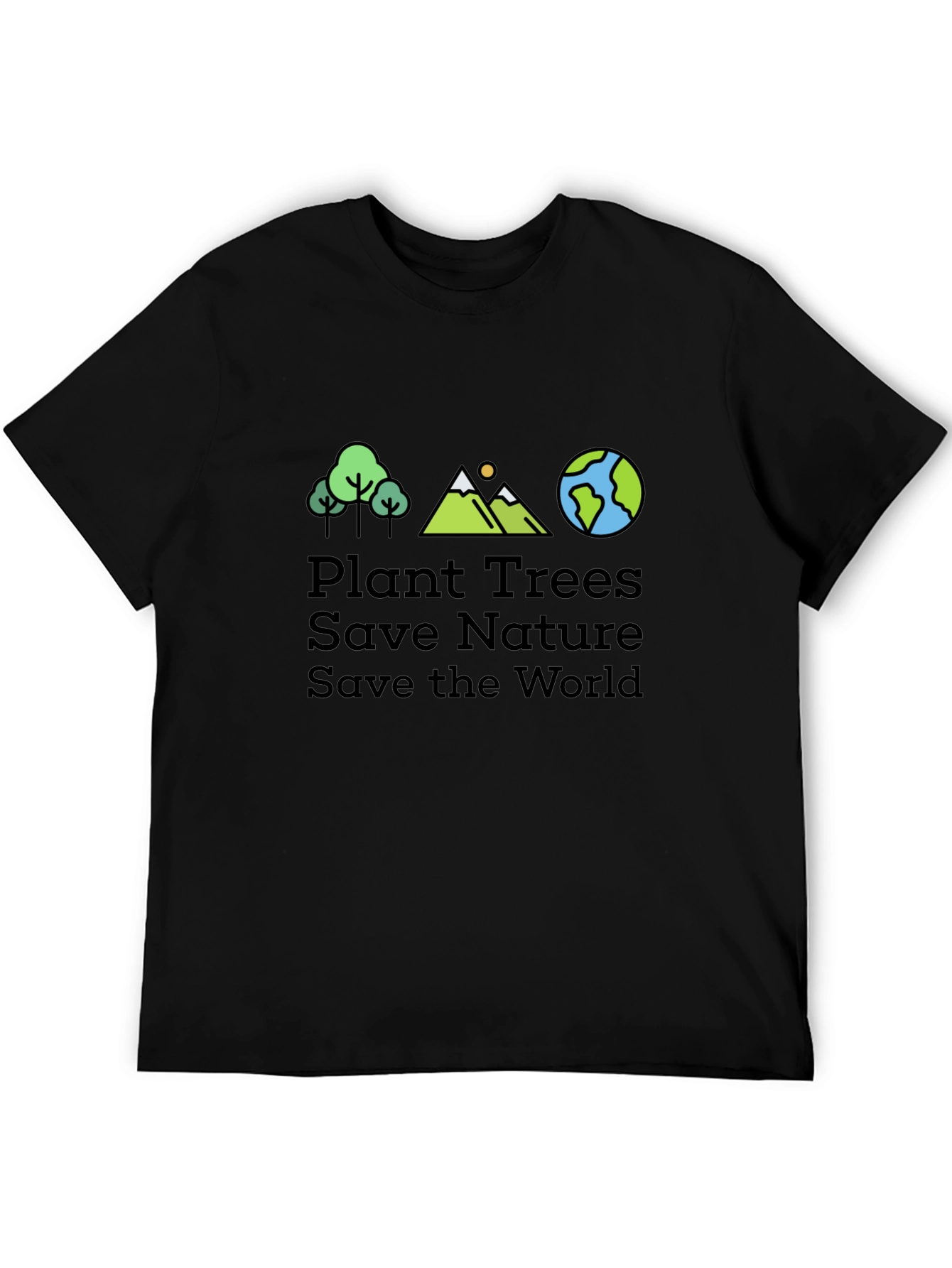 Eco-Friendly Plant Trees Graphic Tee