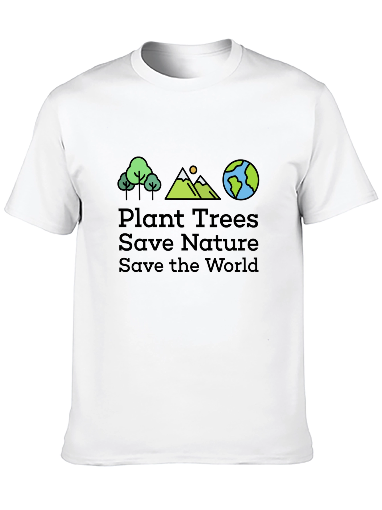 Eco-Friendly Plant Trees Graphic Tee