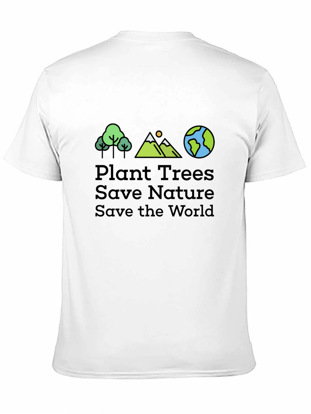 Eco-Friendly Plant Trees Graphic Tee