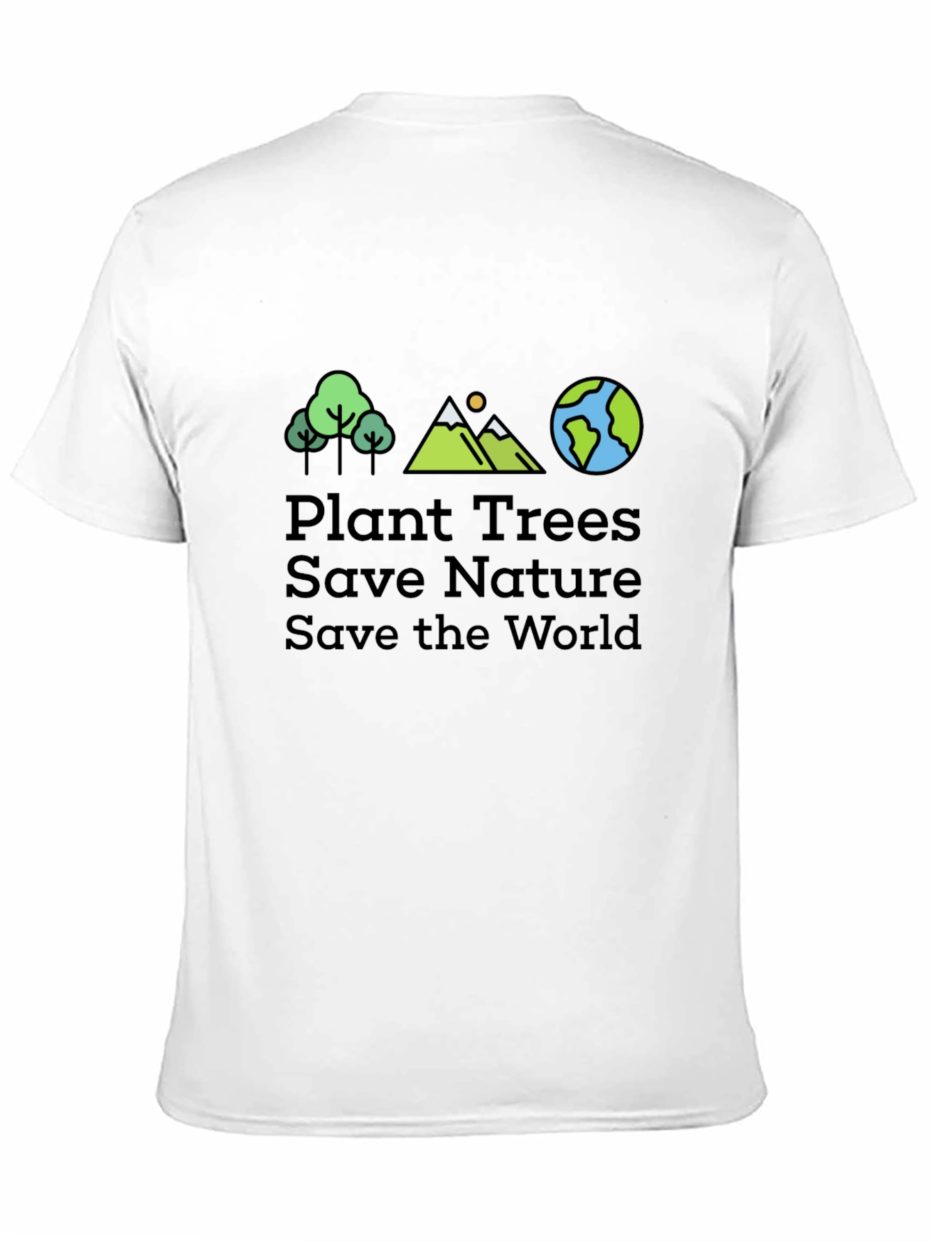 Eco-Friendly Plant Trees Graphic Tee