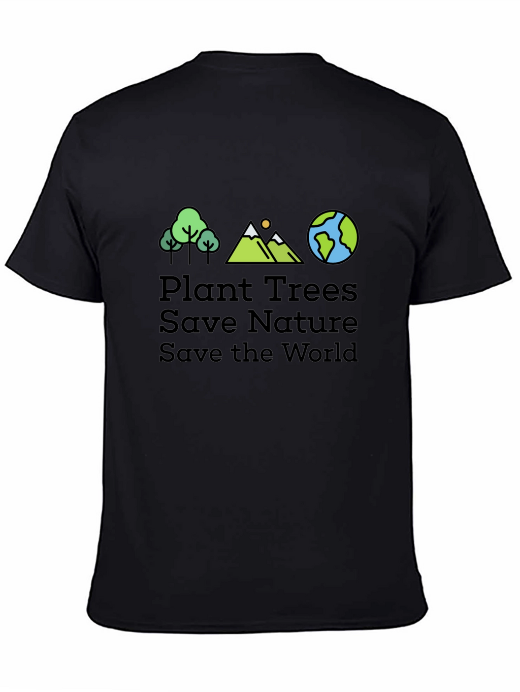 Eco-Friendly Plant Trees Graphic Tee