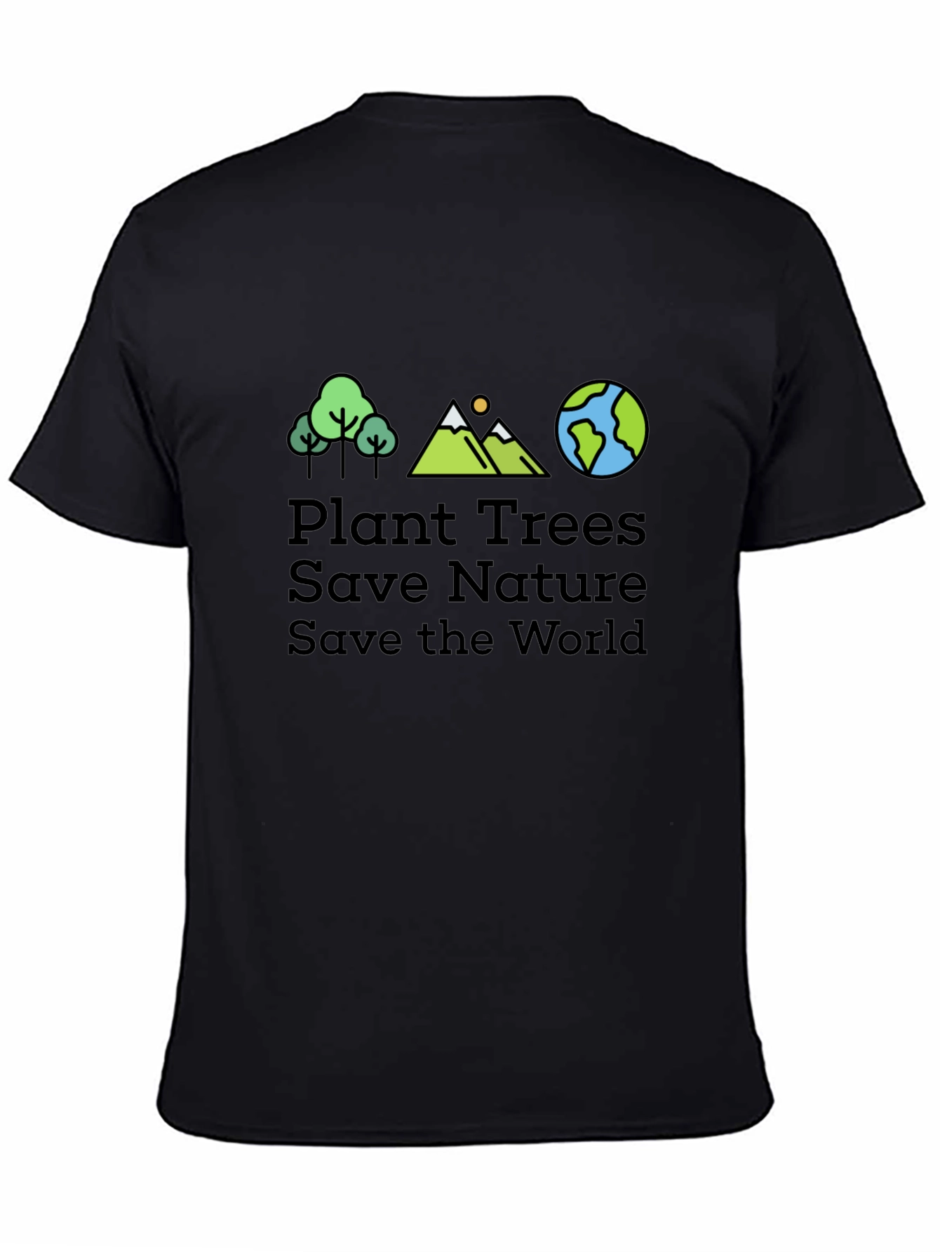 Eco-Friendly Plant Trees Graphic Tee