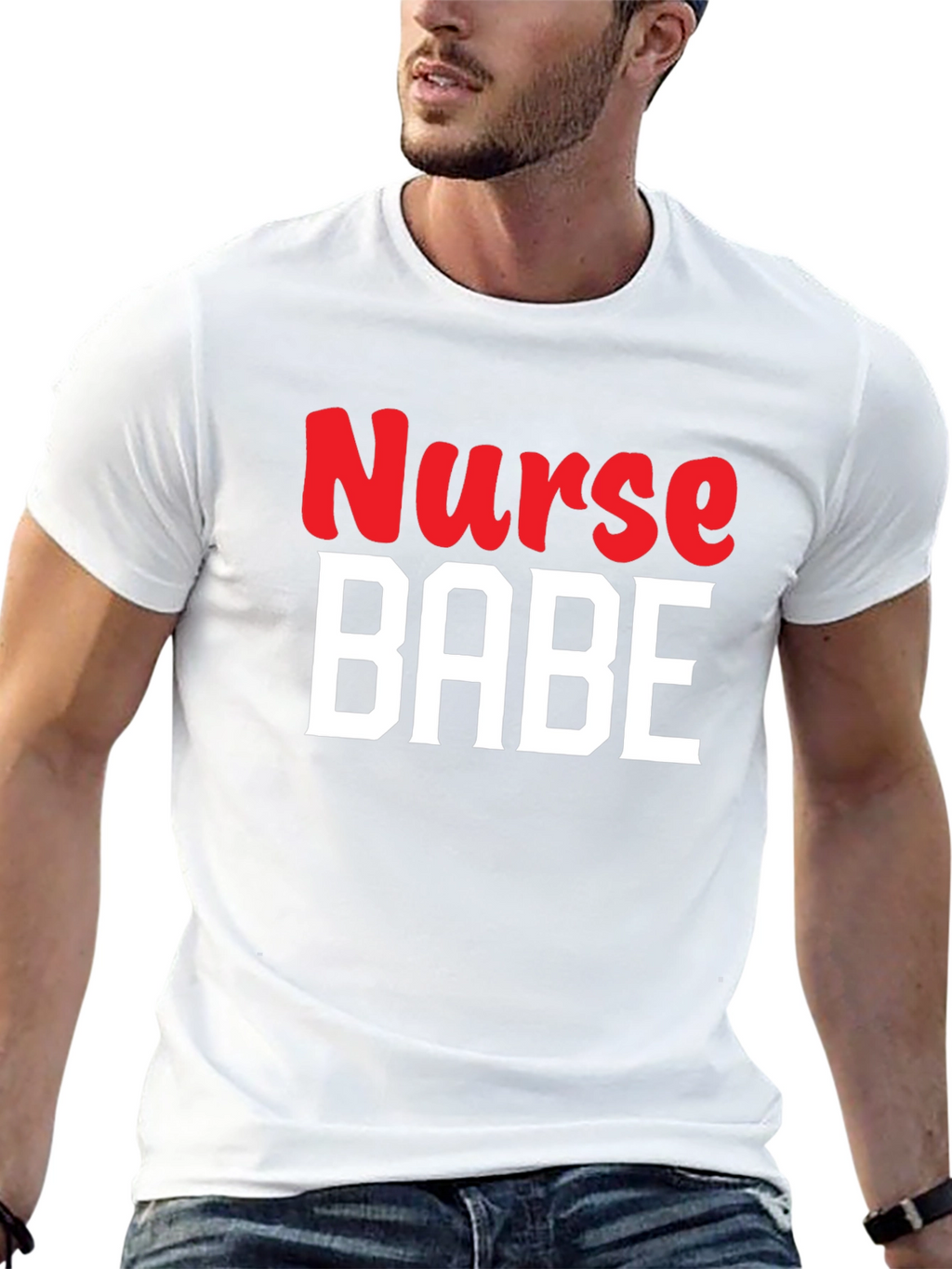 Nurse Babe Graphic T-Shirt