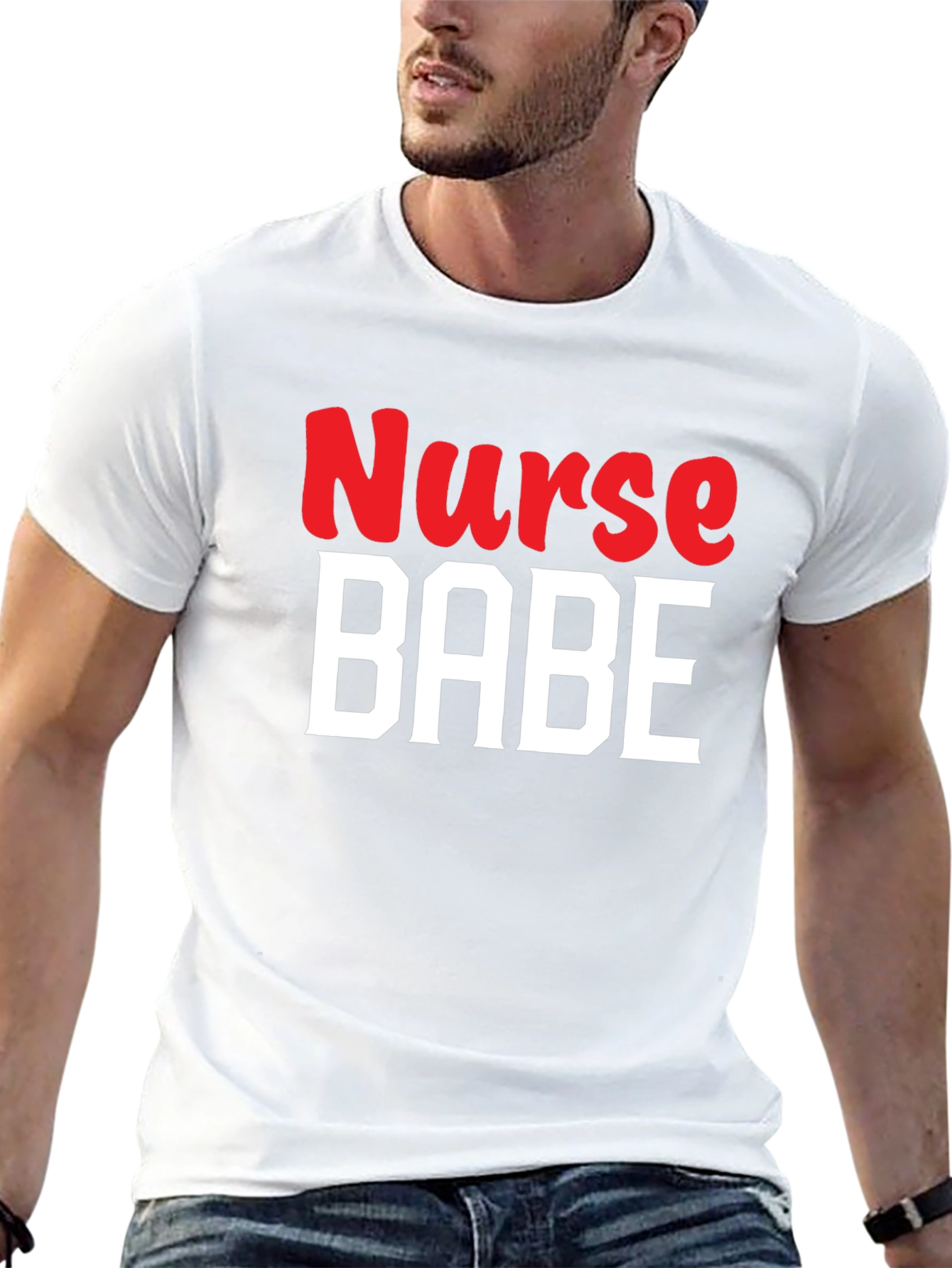 Nurse Babe Graphic T-Shirt