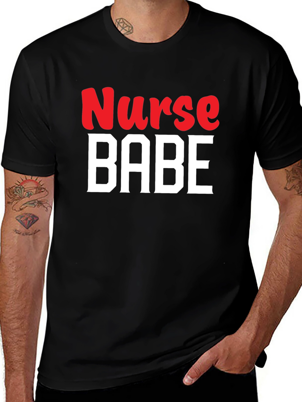 Nurse Babe Graphic T-Shirt