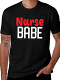 Nurse Babe Graphic T-Shirt