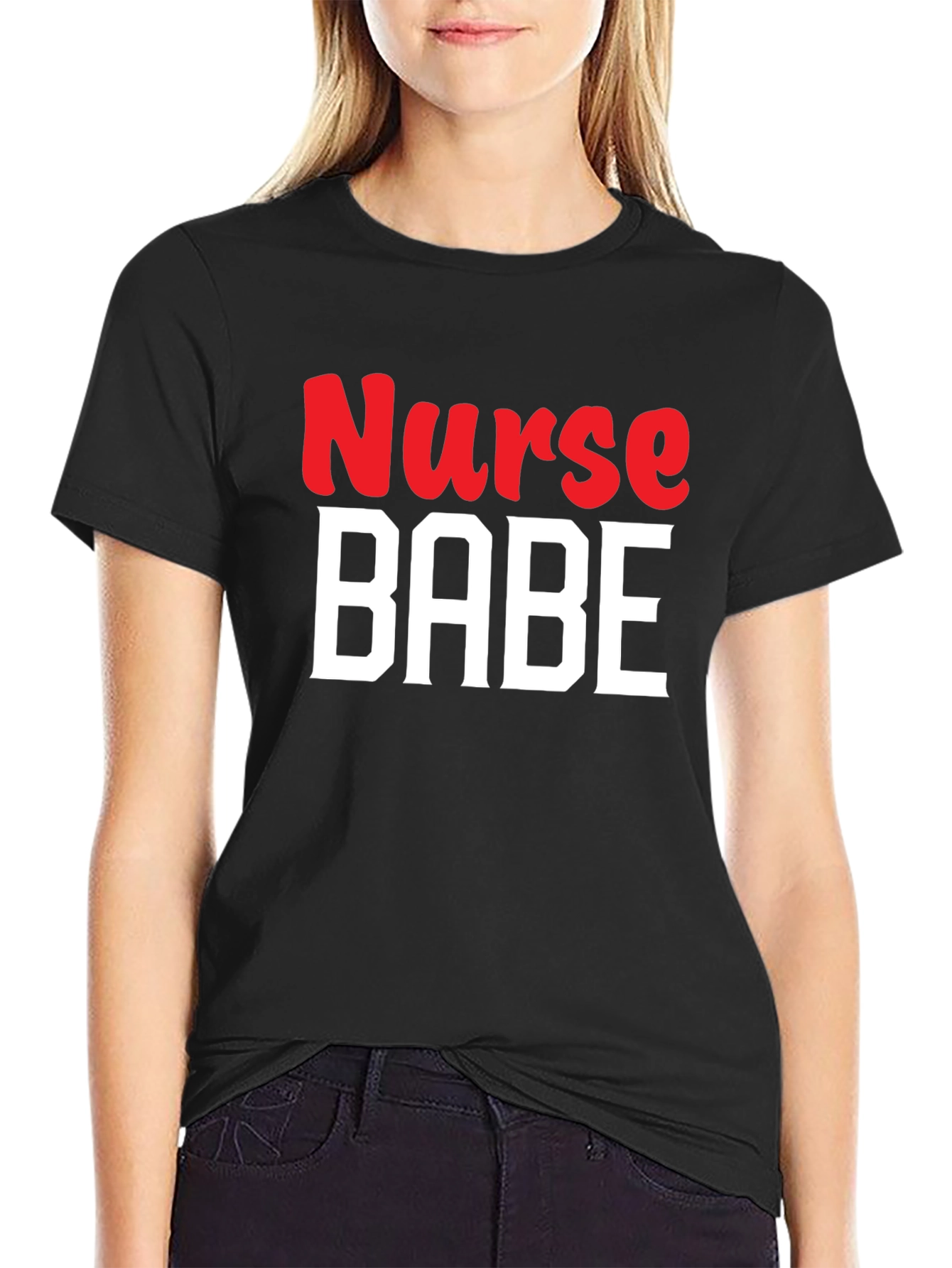 Nurse Babe Graphic T-Shirt