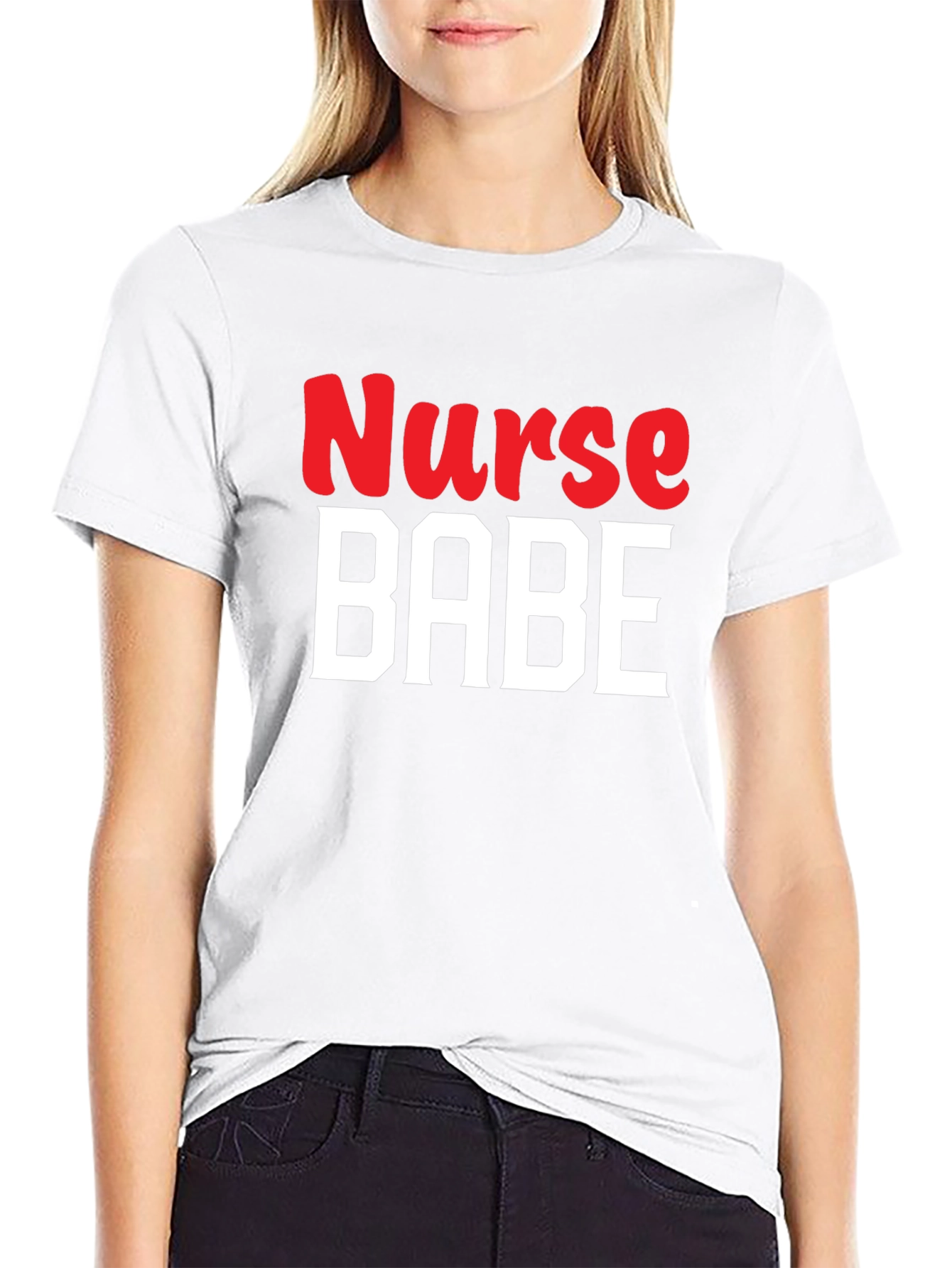 Nurse Babe Graphic T-Shirt