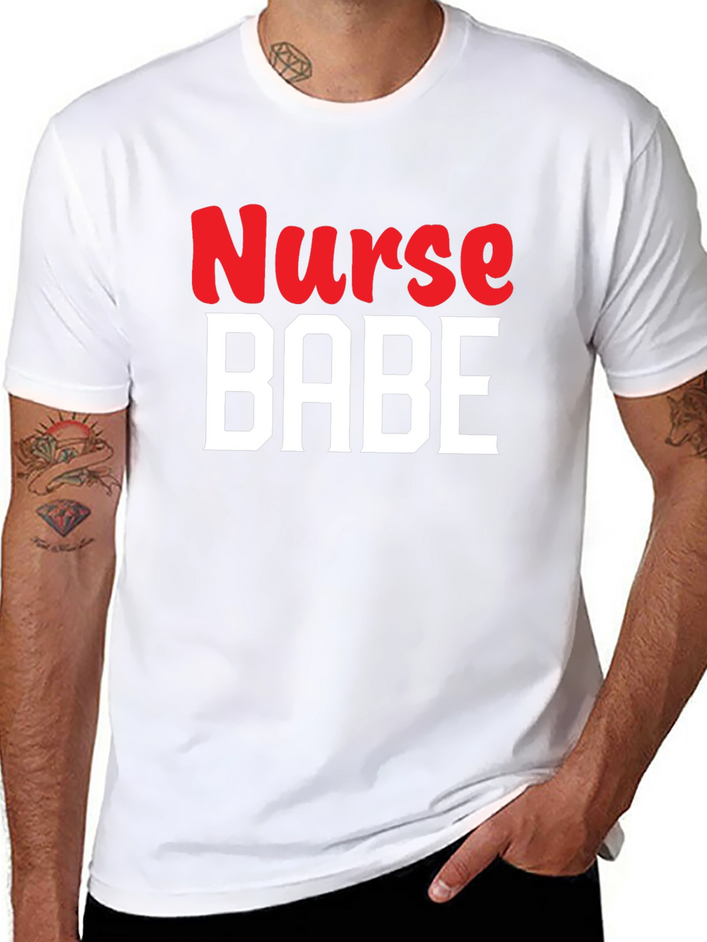 Nurse Babe Graphic T-Shirt