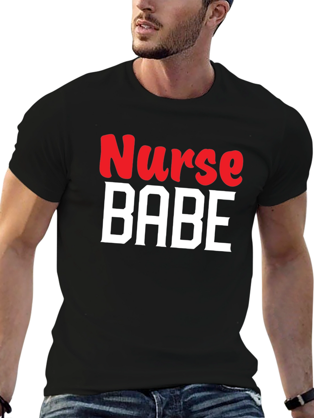 Nurse Babe Graphic T-Shirt