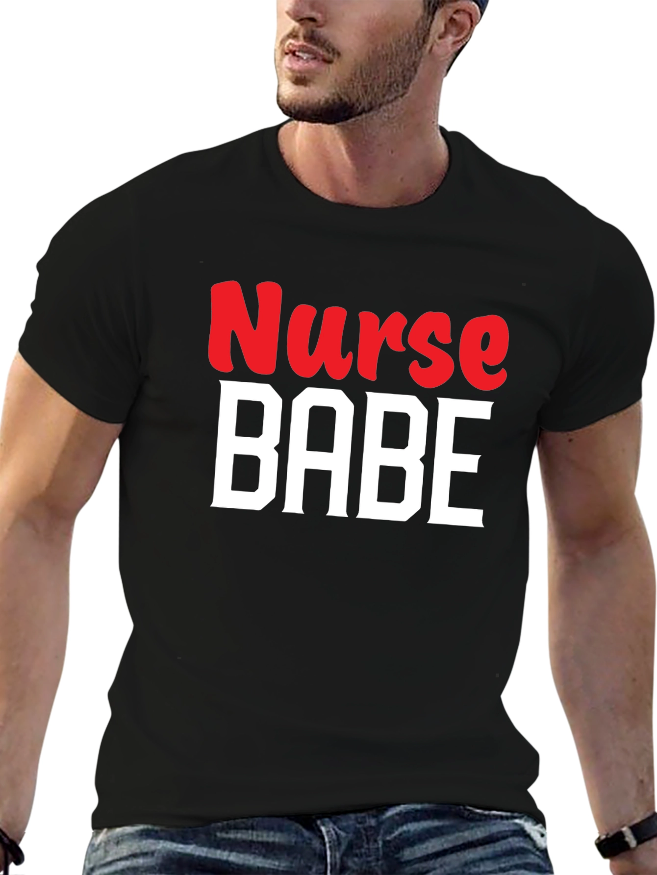 Nurse Babe Graphic T-Shirt