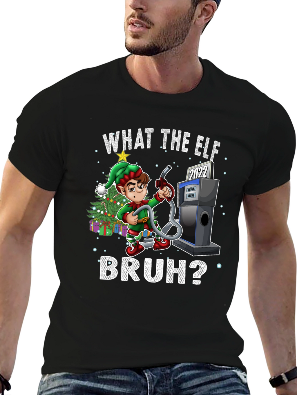 What the Elf Bruh? Graphic Tee