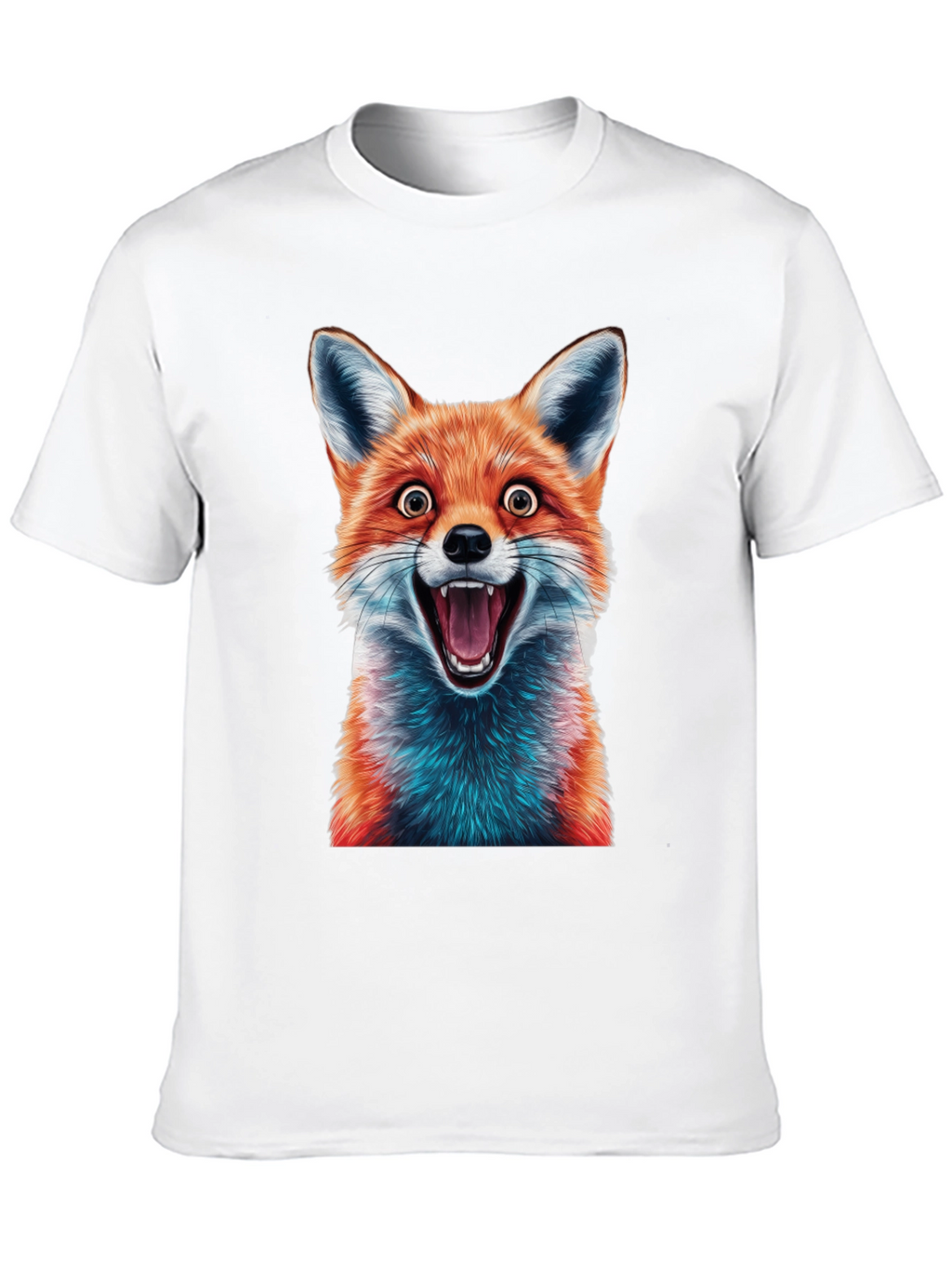 Fox Graphic Tee - Hilarious Animal Design
