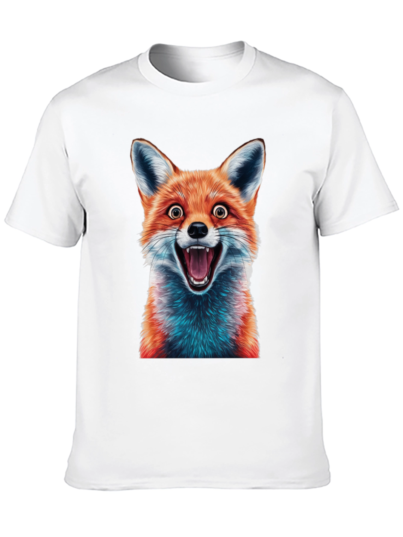 Fox Graphic Tee - Hilarious Animal Design
