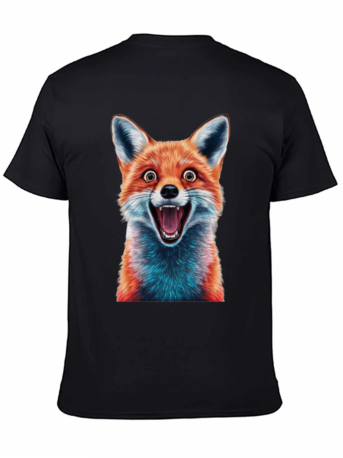 Fox Graphic Tee - Hilarious Animal Design